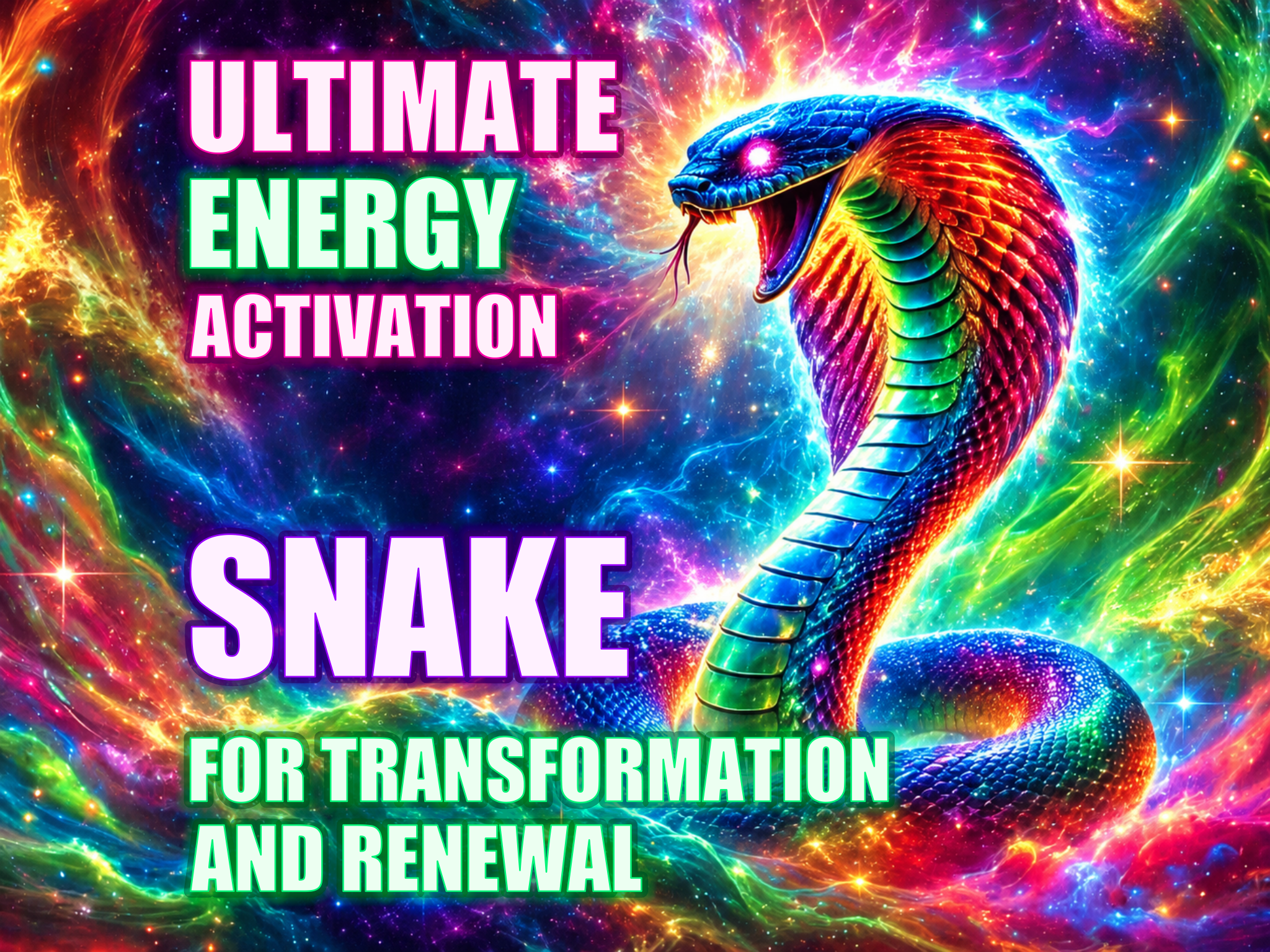 Snake Ultimate Energy Activation for Transformation and Renewal