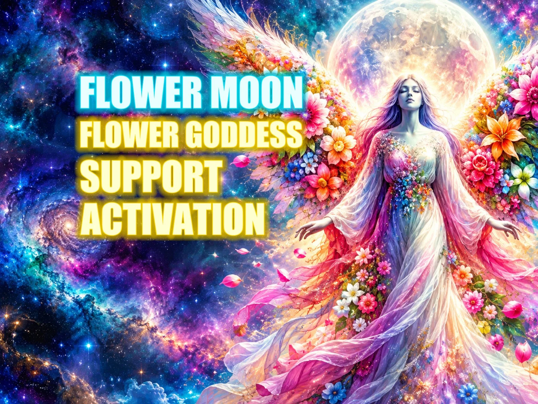 Flower Moon Flower Goddess Support Activation