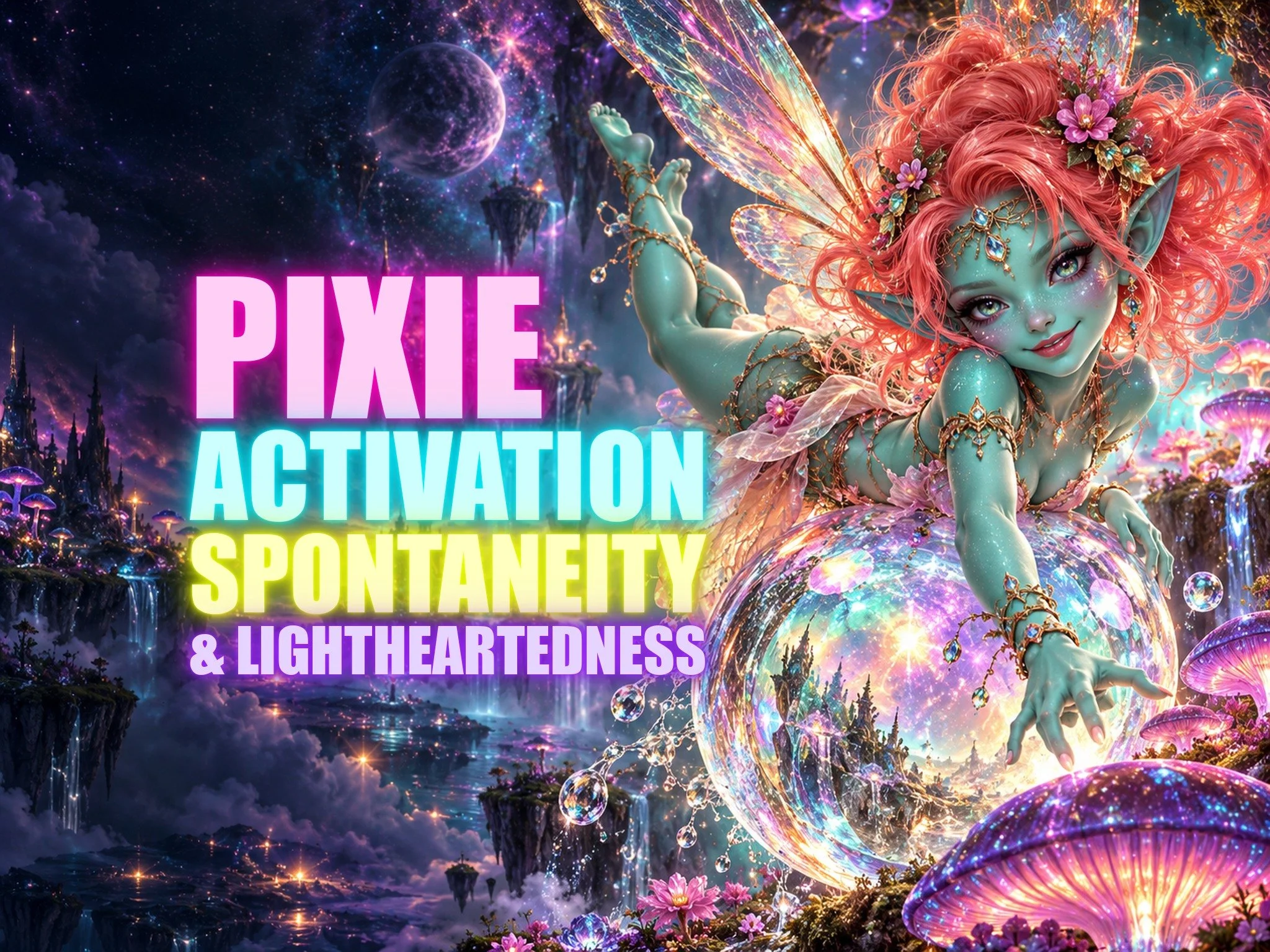 Mythical Beings Pixie Activation — original session artwork