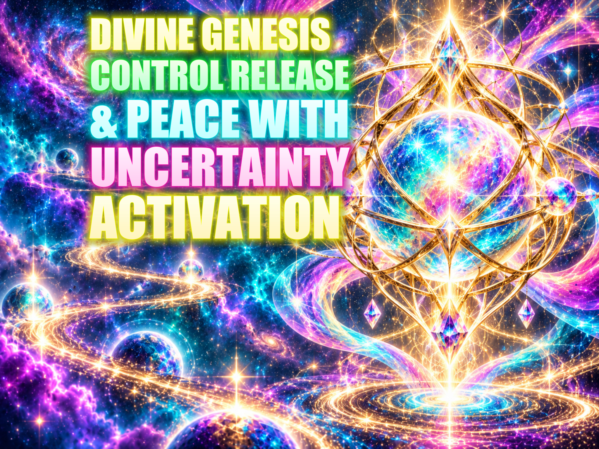 Divine Genesis Control Release & Peace with Uncertainty Activation