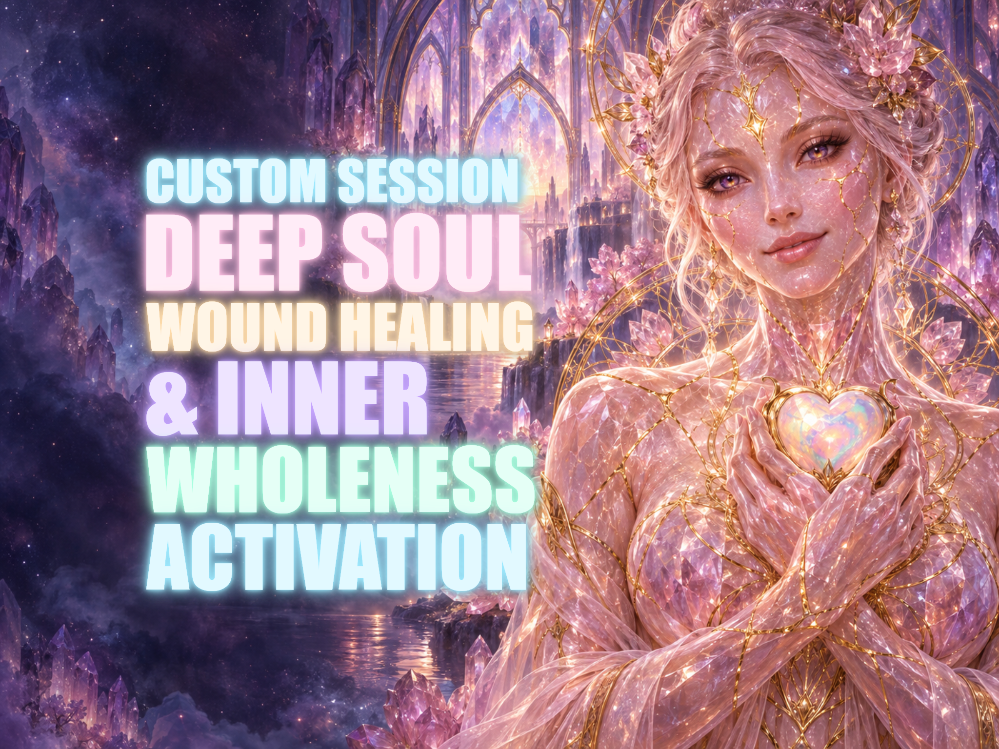 Custom Session — Deep Soul Wound Healing & Inner Wholeness Activation
