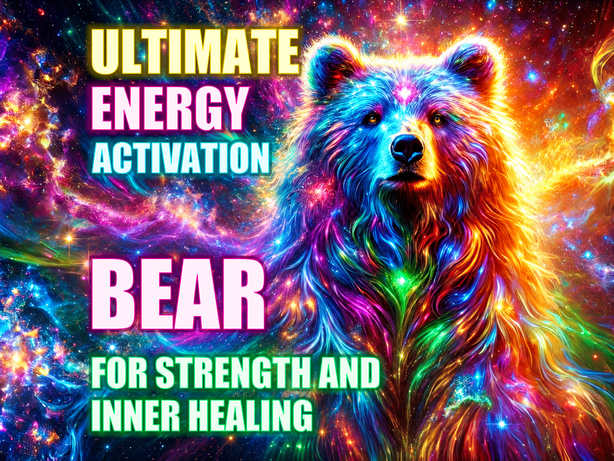 Bear Ultimate Energy Activation for Strength and Inner Healing
