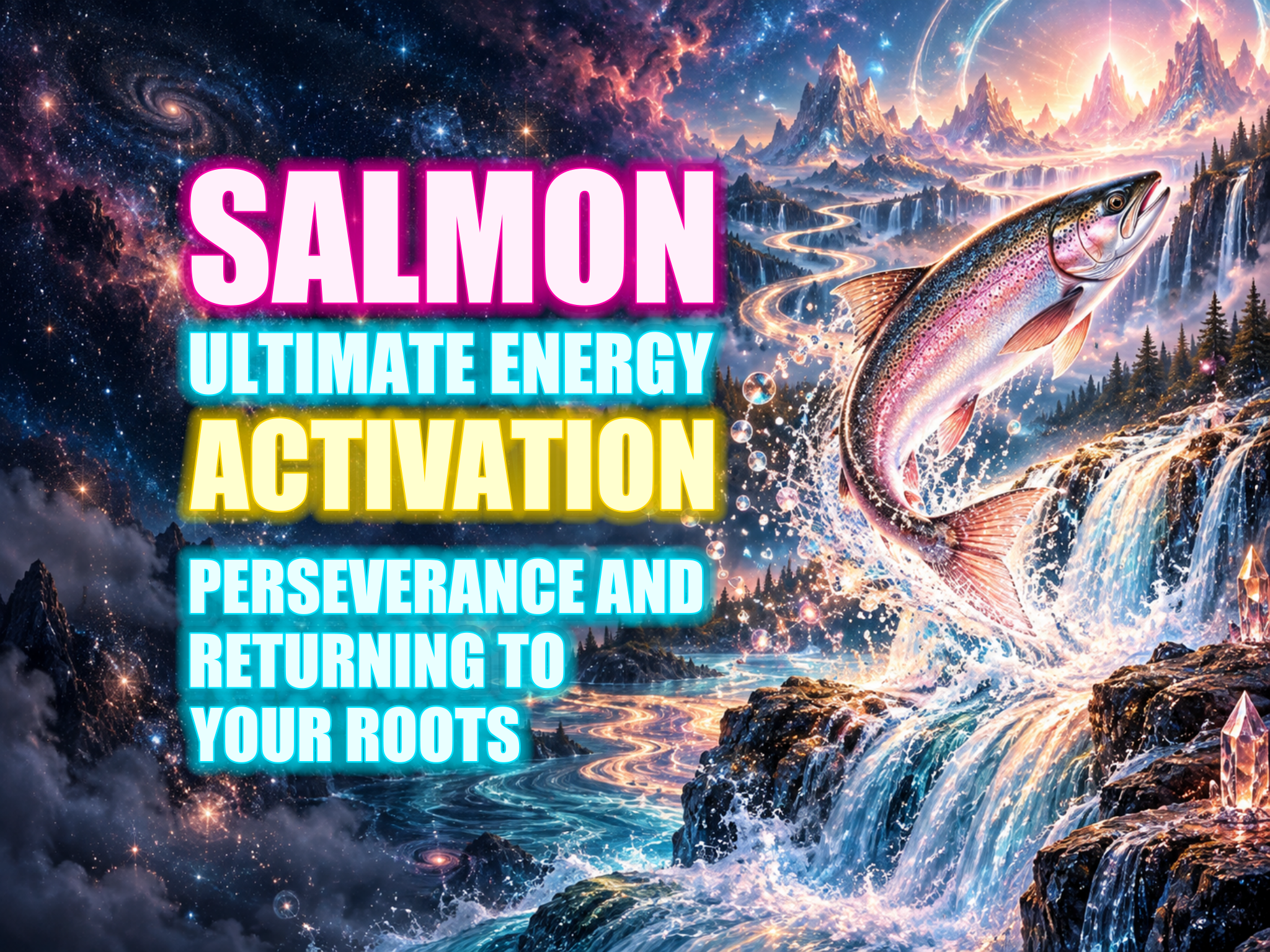 Salmon Ultimate Energy Activation — Perseverance and Returning to Your Roots