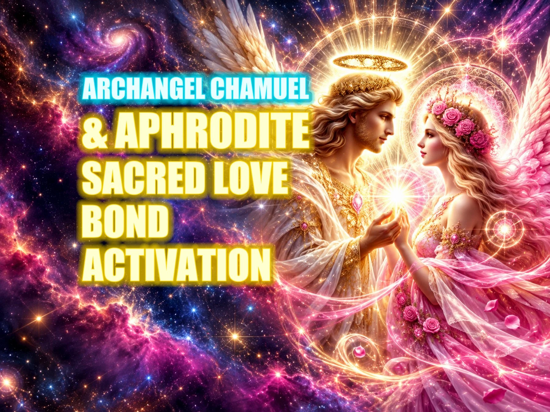 Archangel Chamuel and Aphrodite Sacred Love Bond Activation