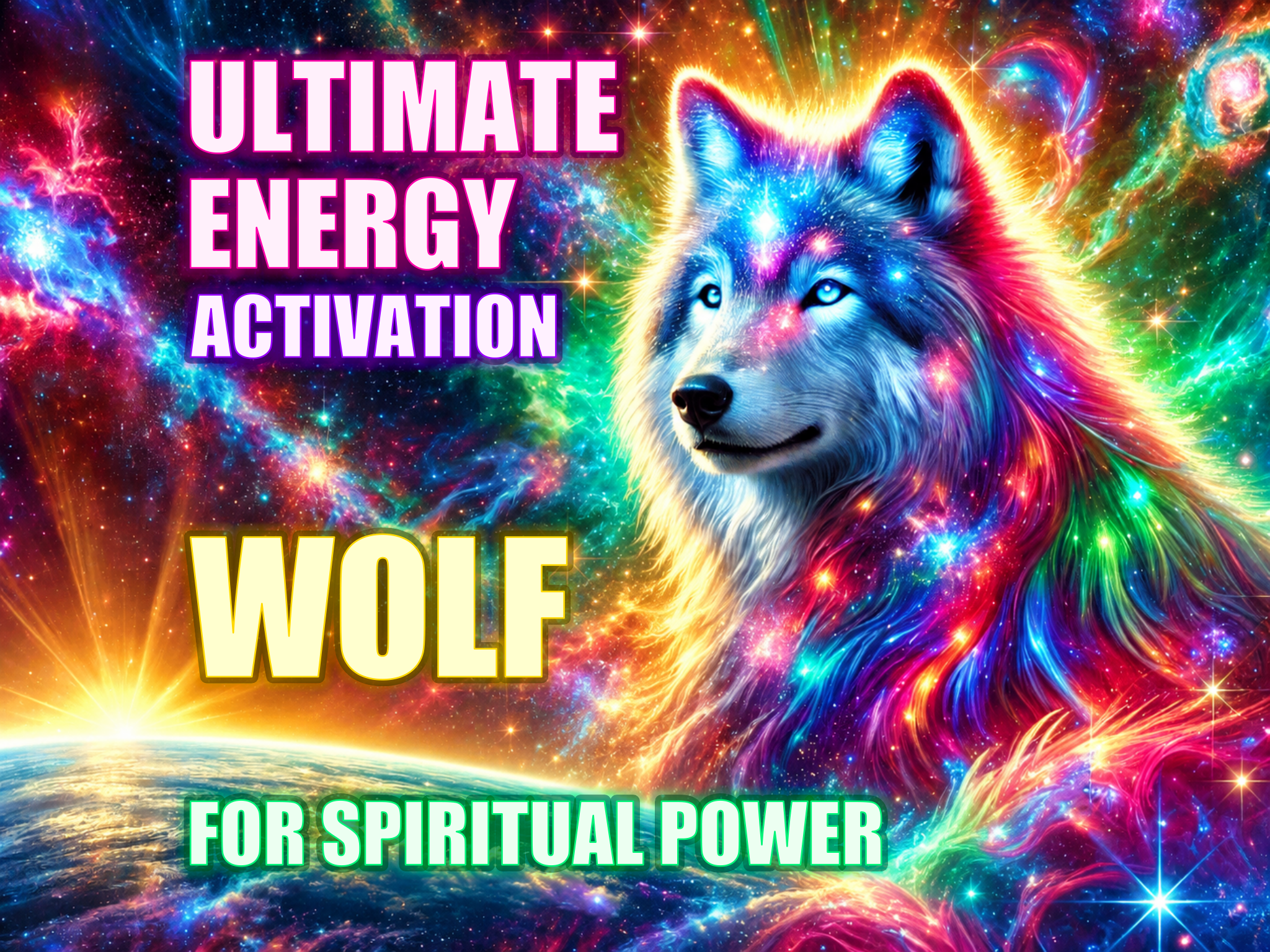 Wolf Ultimate Energy Activation for Spiritual Power