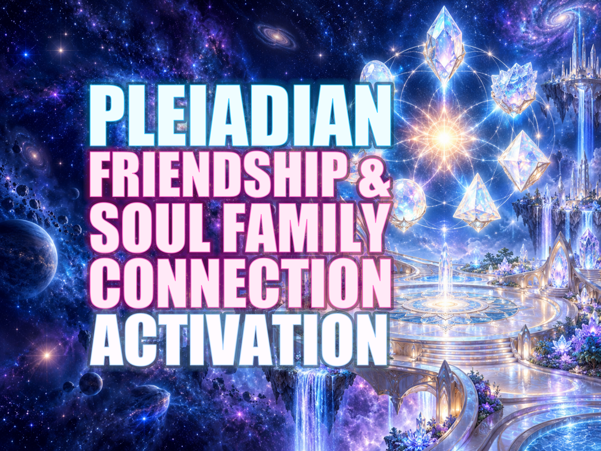 Pleiadian Friendship & Soul Family Connection Activation