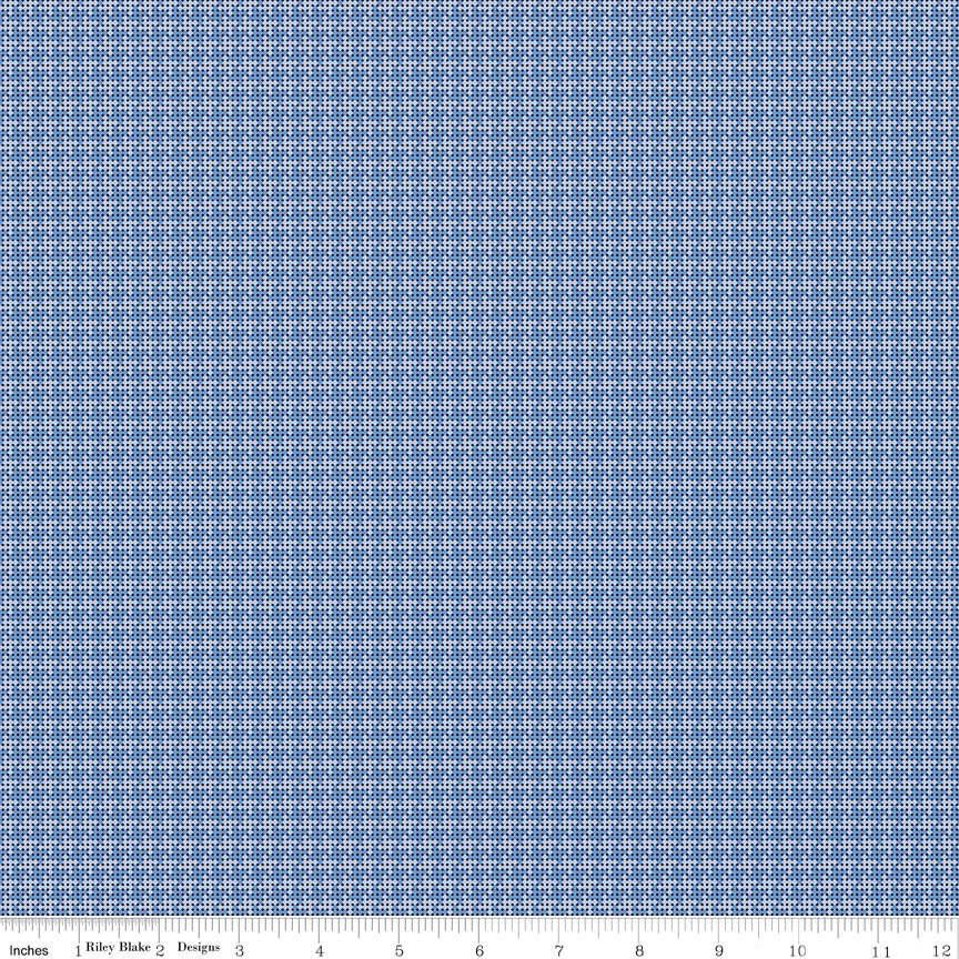 Blue- Houndstooth- Cloudburst- c16187