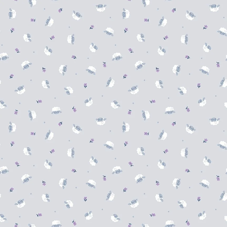 Twinkle Little Star -Flock -Gray -C16304