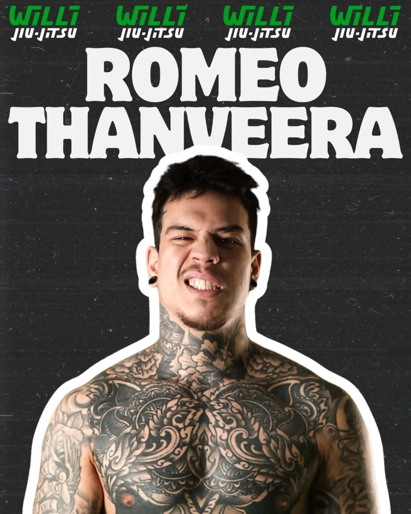 Willi Jiu-Jitsulle uusi MMA-valmentaja🥊👊🏼

Romeo Thanveera @romeofalls tulee ajoittain vet&auml;m&auml;&auml;n torstain MMA-tekniikkaryhm&auml;n harjoituksia. Romeo on vapaaottelija, joka on tulee ottelemaan Immu Fight Clubissa, ja h&auml;net tunn