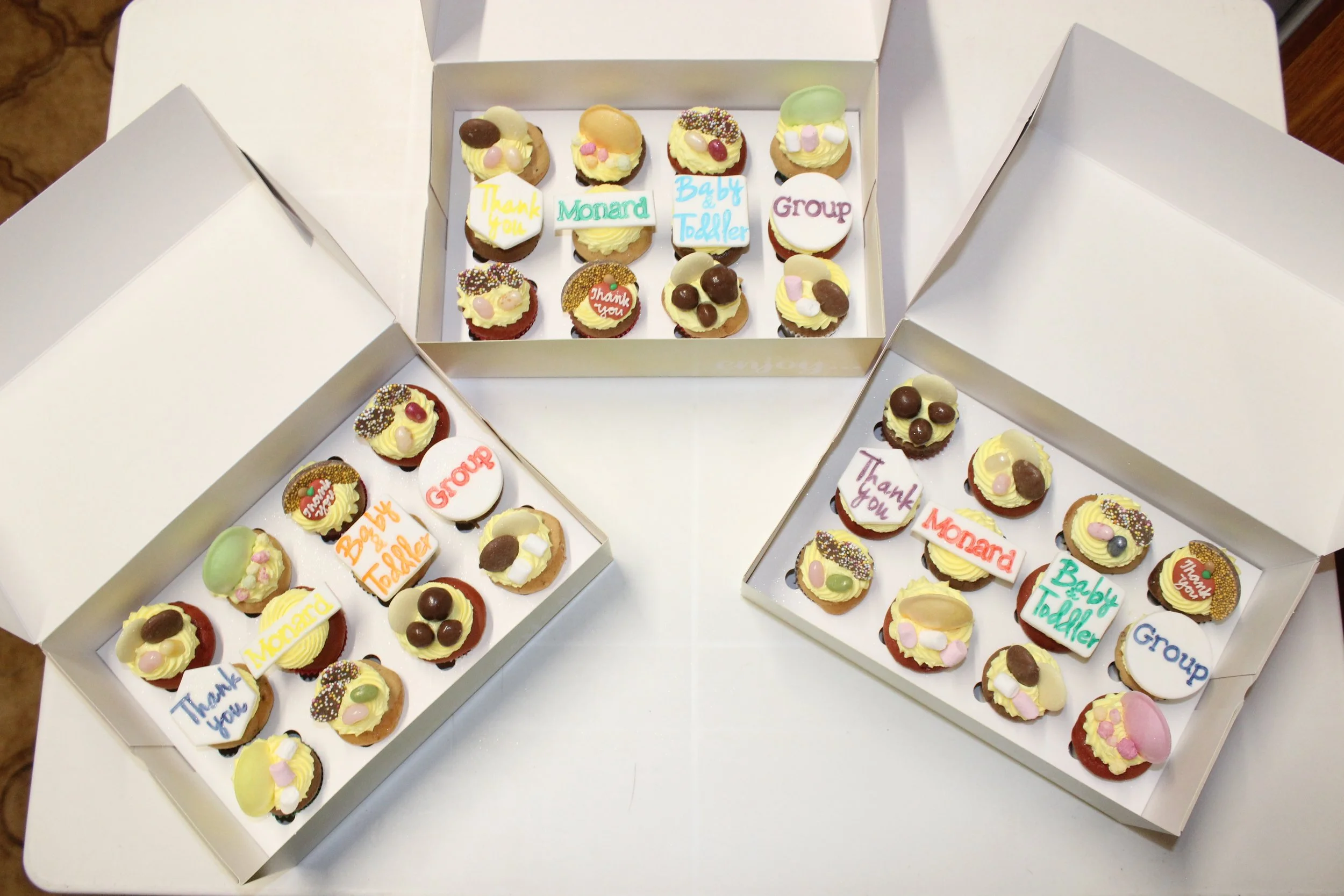 12 Mini Cupcake Box