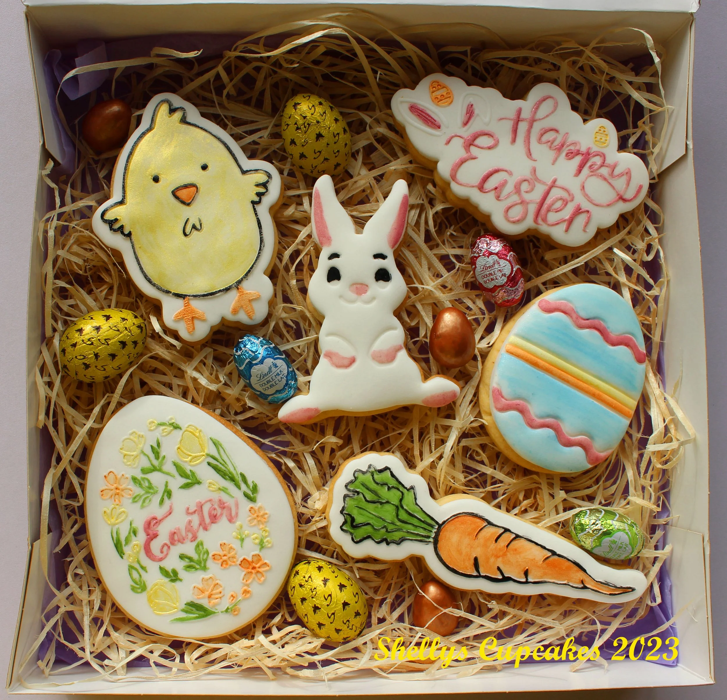 Easter Vanilla Sugar Cookie Box