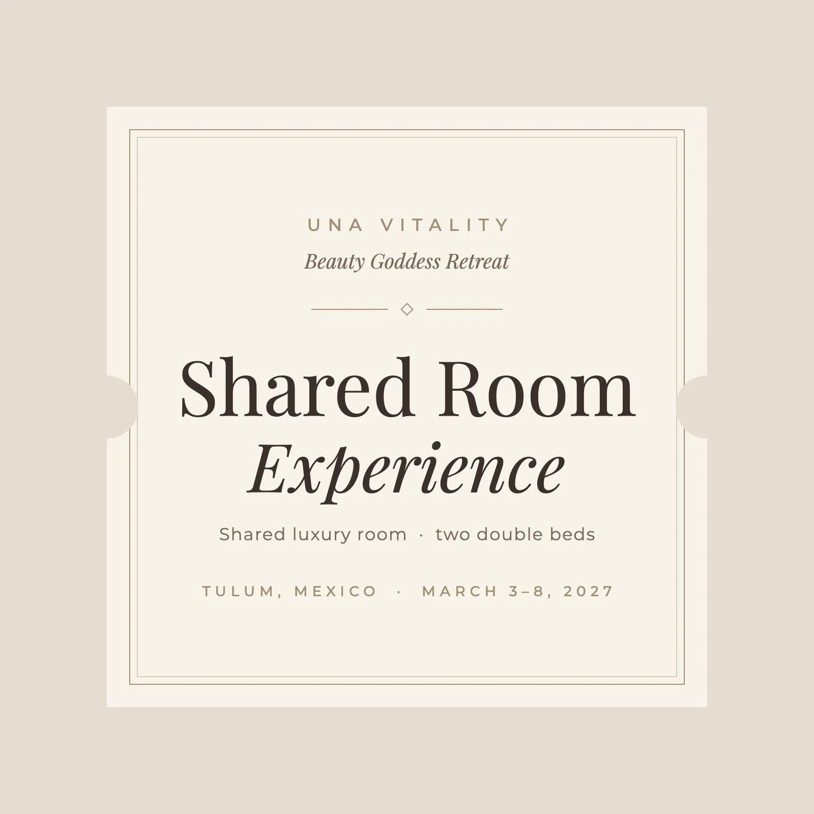 Shared Room Experience