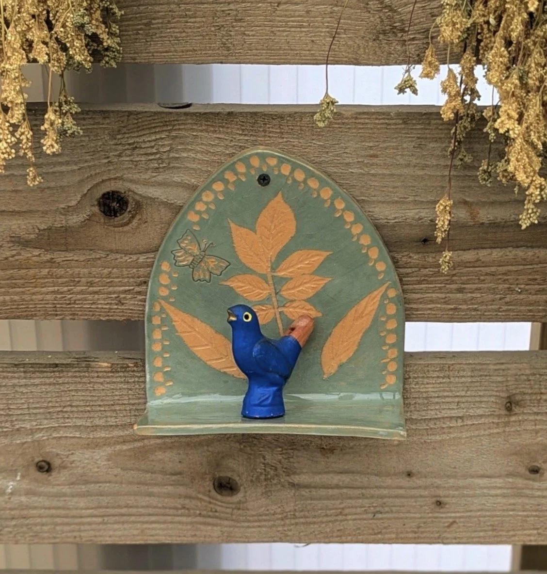 14th November- Decorative wall altar/candle sconce