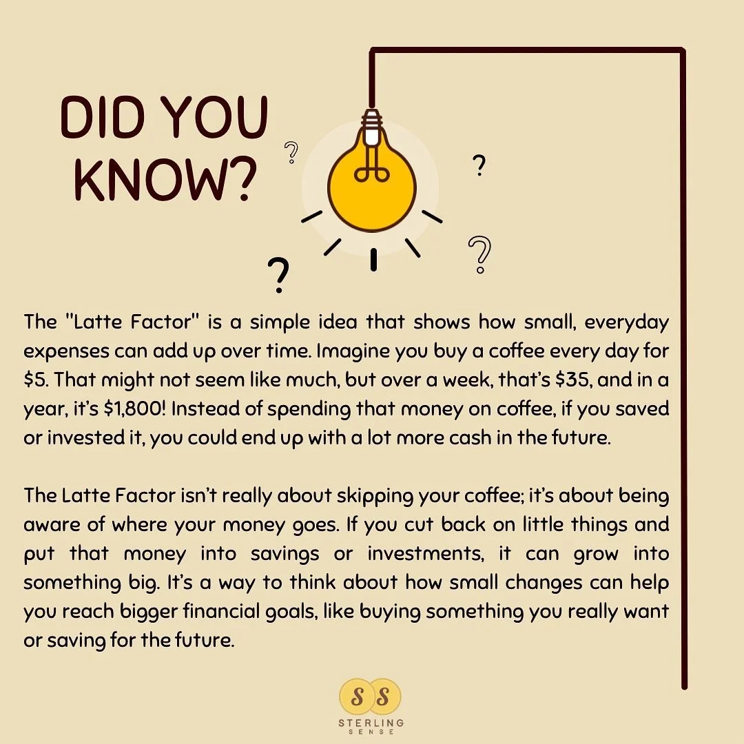 Have you heard of the Latte factor? Read all about how a little change to your daily financial habits can help you build your savings!

Leave your thoughts below 🤔