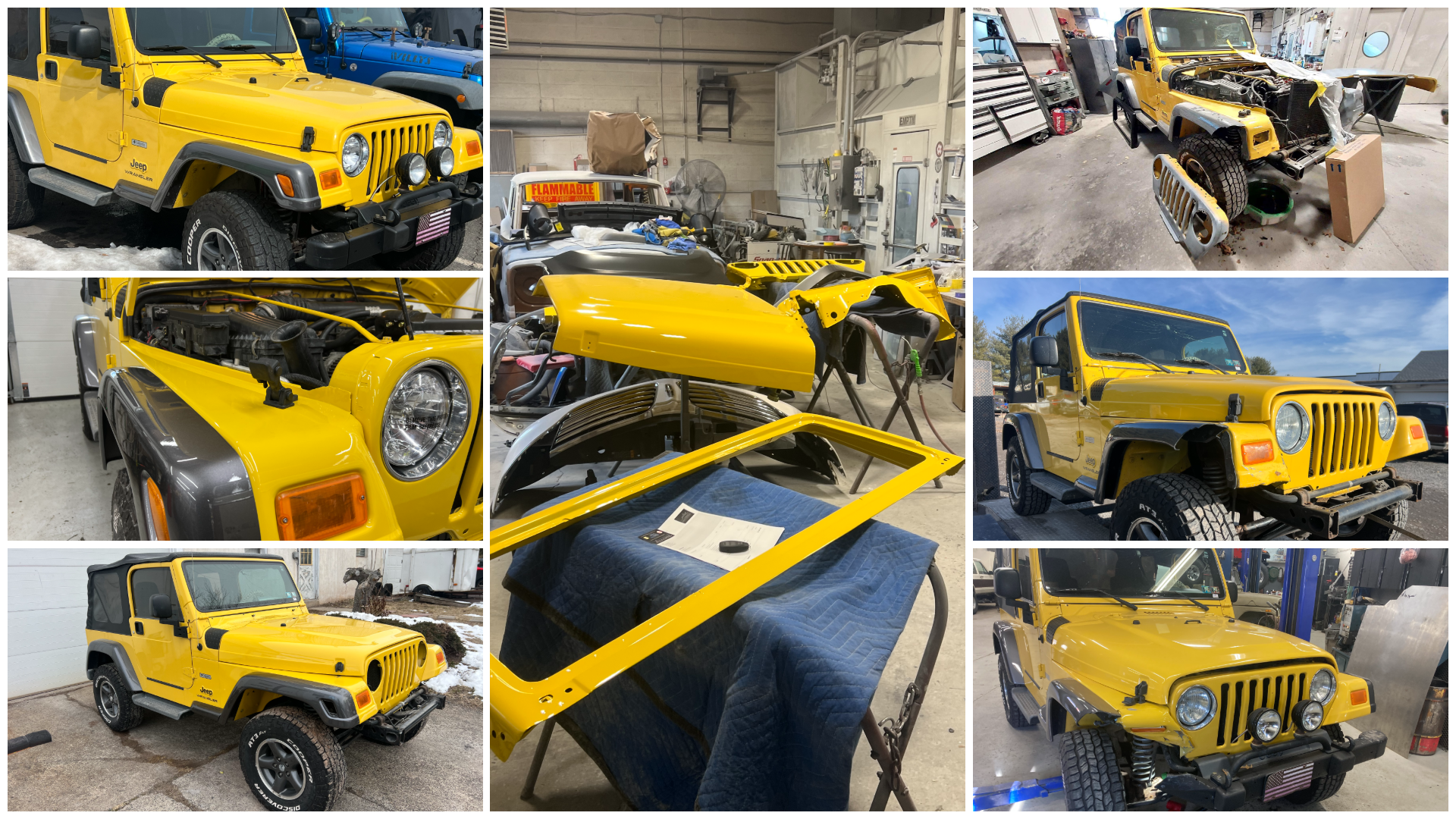 Jeep Wrangler TJ - Reconstructed title