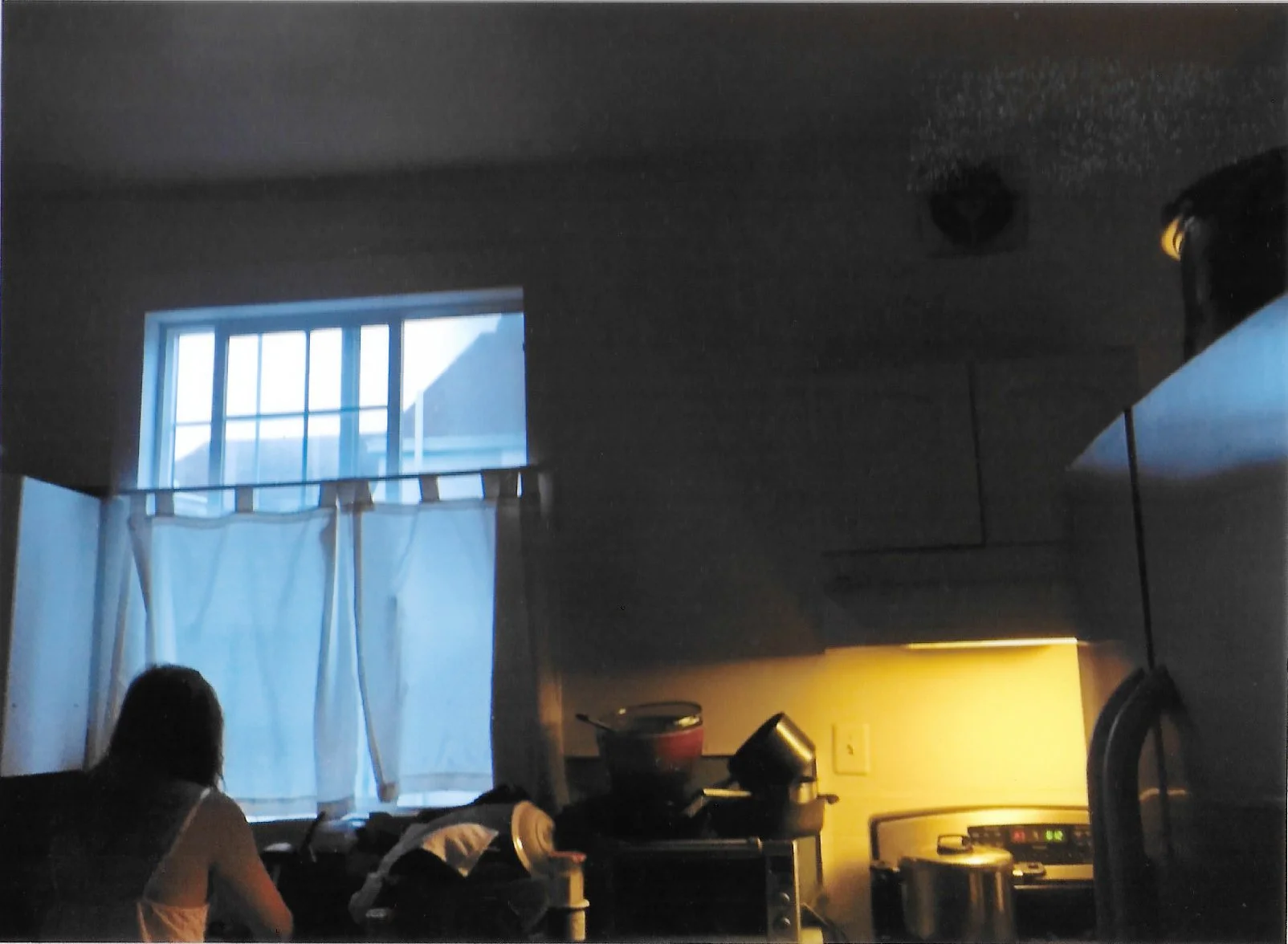 Isabel Luna, "Untitled," 2018. "My mother starts work very early and gets up at 5:30 a.m. to prepare our breakfast. Because she drives us all to school, we all have to wake up early too."