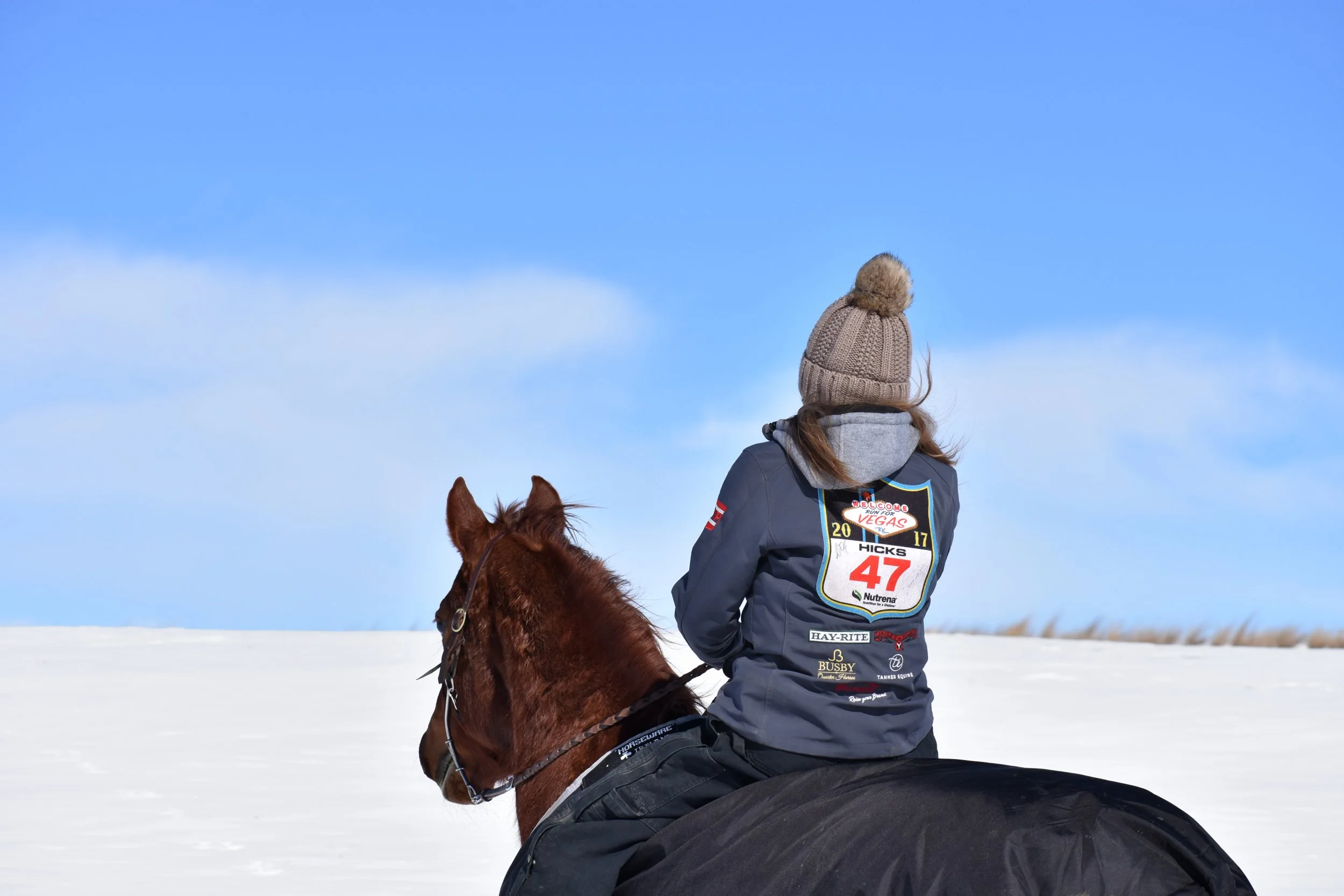 Ashtyn Hicks, "White Washed," 2021. This picture means a lot to me because our whole family rodeos. My dad was a bull rider, my uncle was 16th in the world many times, and my brother has made it to NFR (National Finals Rodeo). In this picture, my sis