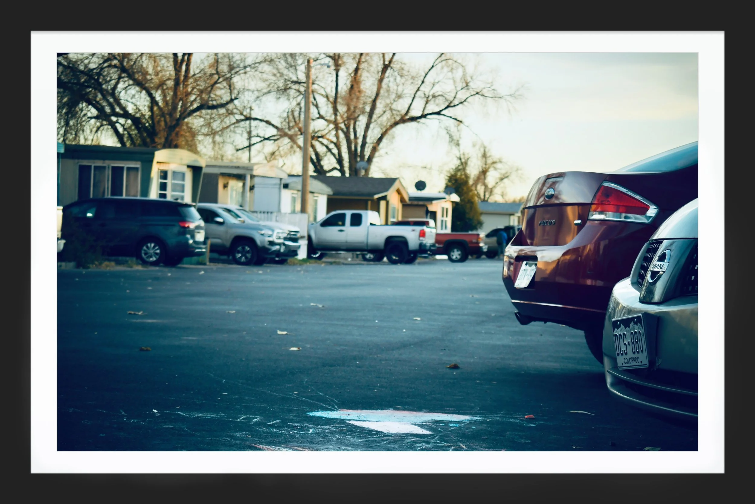 Guillermo Gaucin, ..”running away is easy, it's the leaving that's hard”.., 2021. This is a mobile home park I live in; personally, living here has just been the worst. My mom isn’t the biggest fan of it, either. She calls it a prison, her meaning is