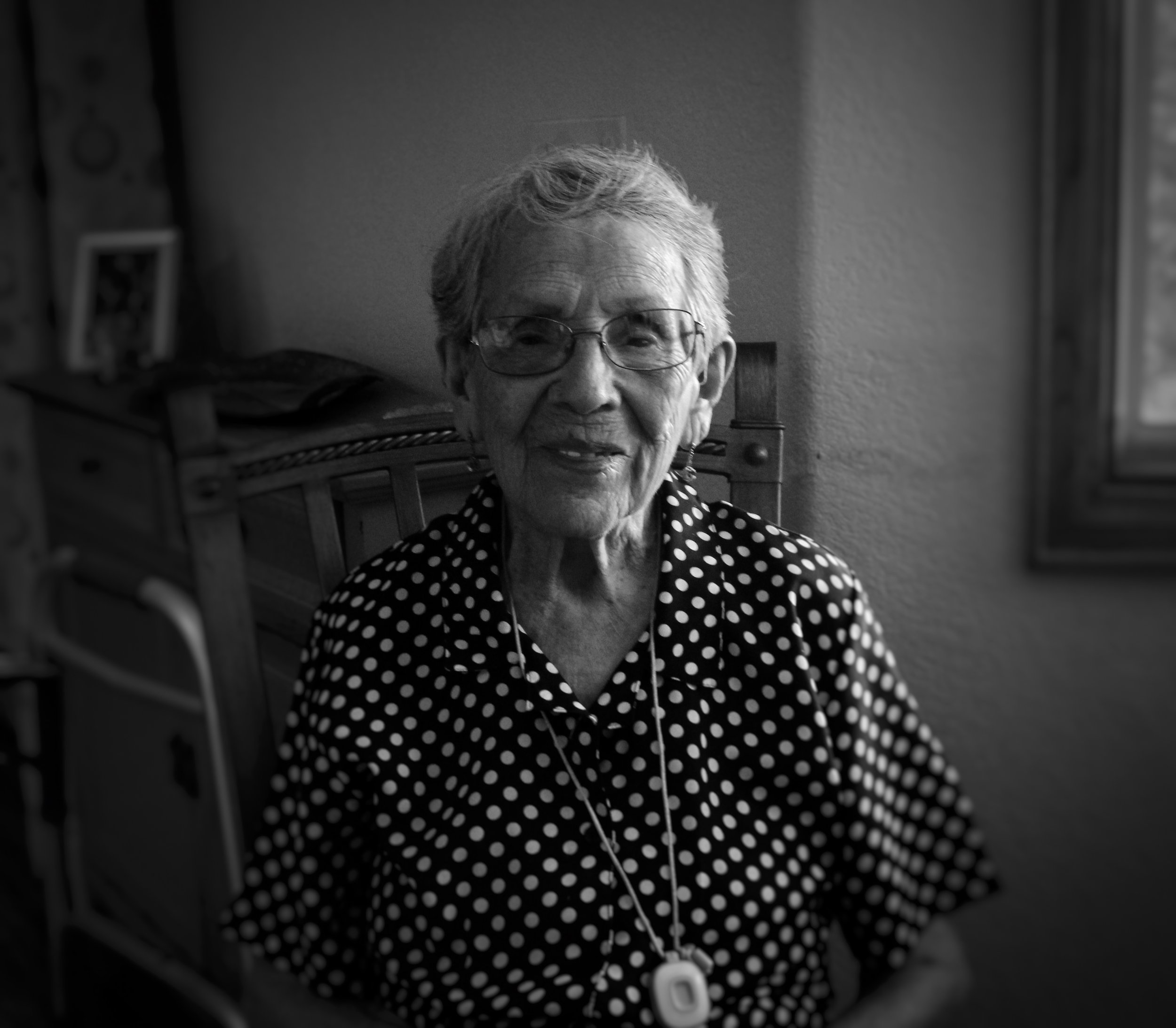 Sophia Lopez, "Great-Grandma Cruz," 2026. On an early Saturday afternoon, my dad and I work on maintaining my car. Having owned it a while, I thought it would be a good time to change out the old oil for new. Instead of taking the car to a shop and g