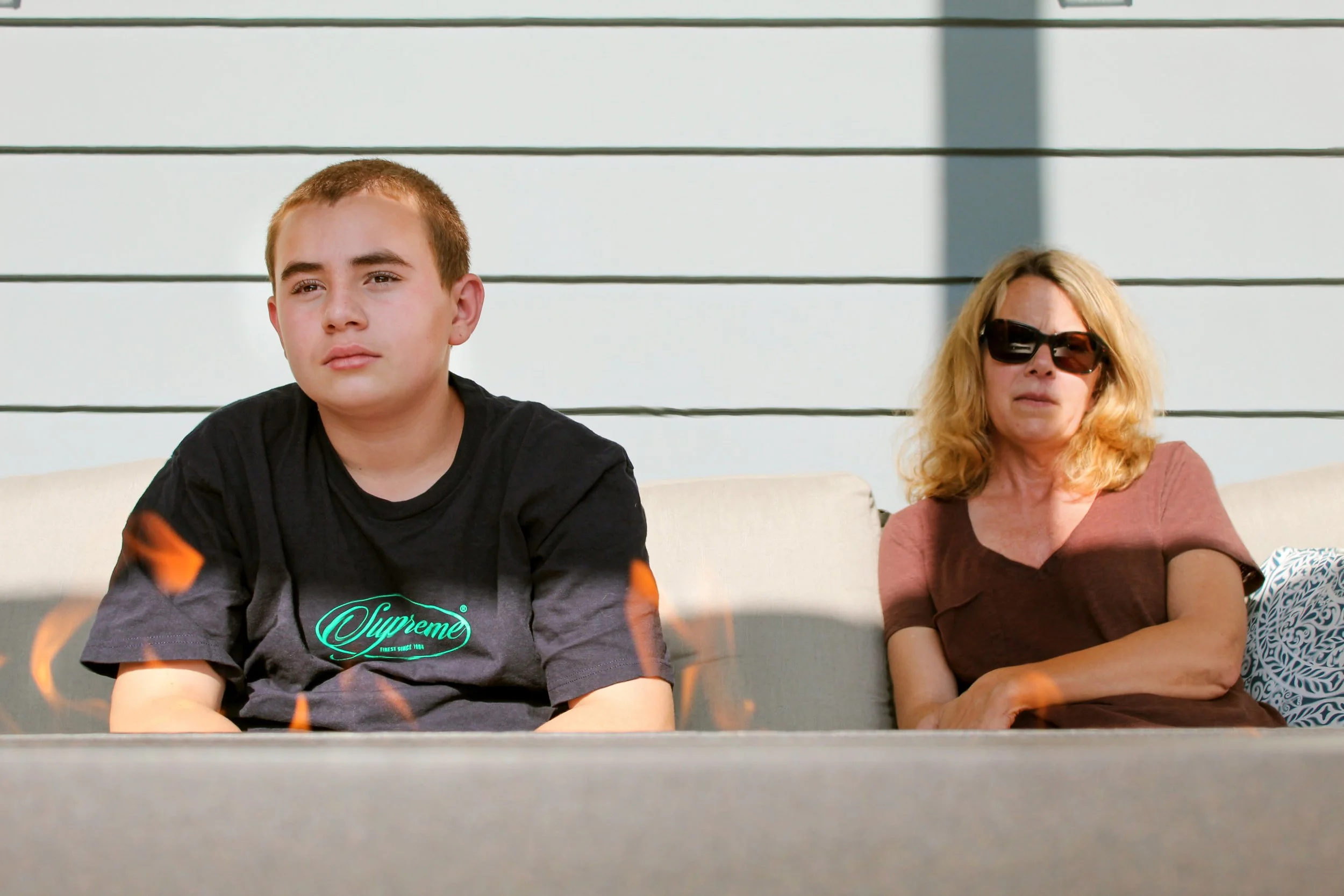 Gabriel Perez, "Toasty," 2021. Over the COVID-19 pandemic, my family and I were looking for ways to spend more time outside. We ended up buying a fire pit so we could spend time outside during the cool evenings and make s'mores.