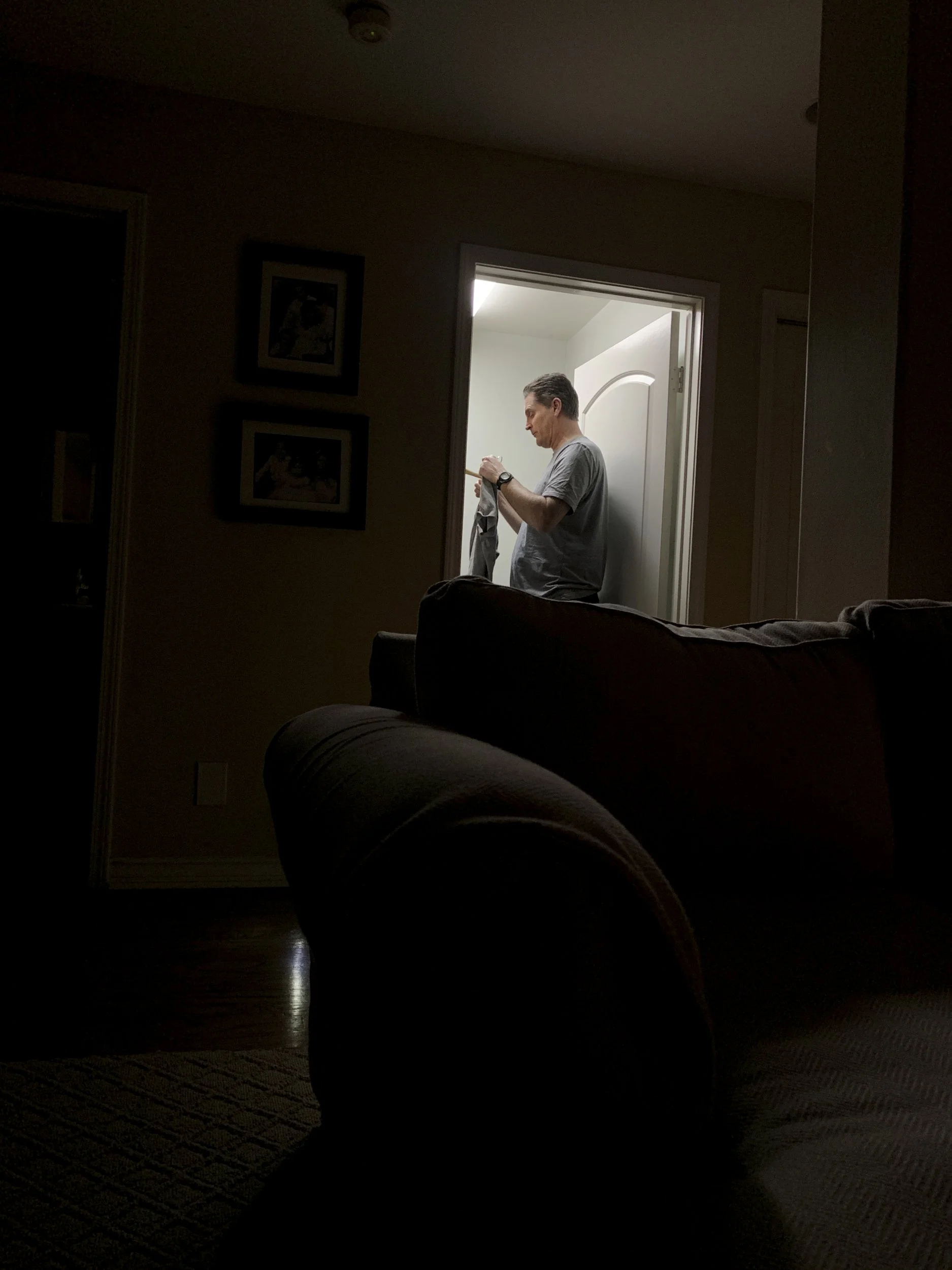 Jessica Snow, "Laundry," 2022.
Even though my dad has a busy schedule, he still takes time out of his day to do my laundry. Even though I am perfectly capable of doing it, he still insists on it.