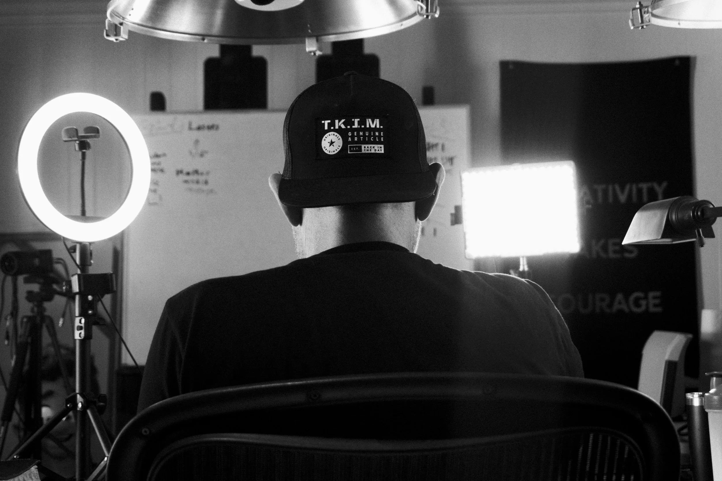 Griffin Elias, "Creativity Takes Courage," 2022.
My dad is many things besides an artist. He’s an author, business/life coach, entrepreneur, and mentor who works to rescue AIDS orphans in South Africa. He’s always been a leader but always has been a