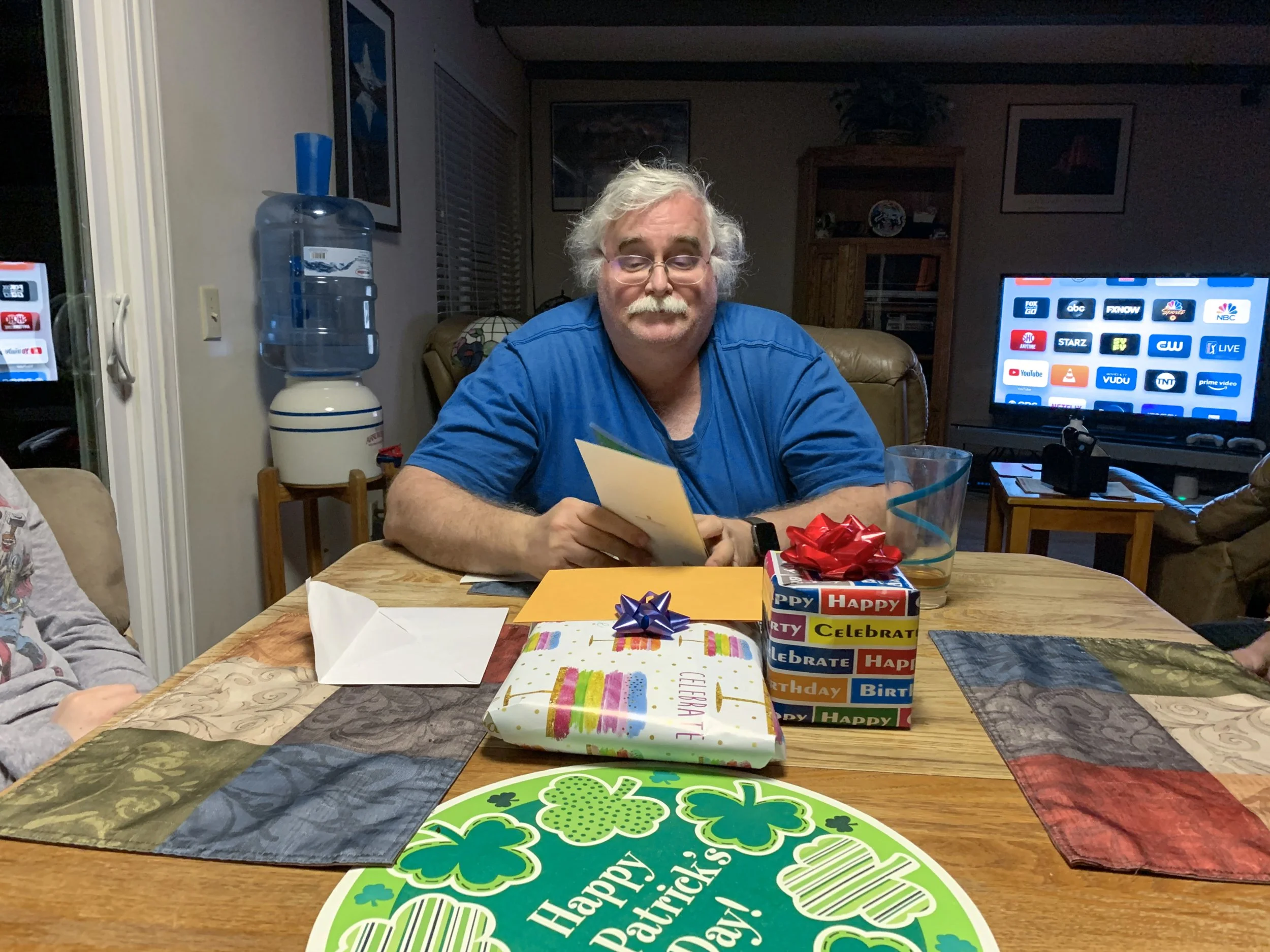 Danny Berner, "A Happy Birthday," 2021. My father works tirelessly every day as a JPL engineer to provide for our family. At times, his job can be very stressful as it requires a great deal of hard work and dedication. So when his birthday rolls arou