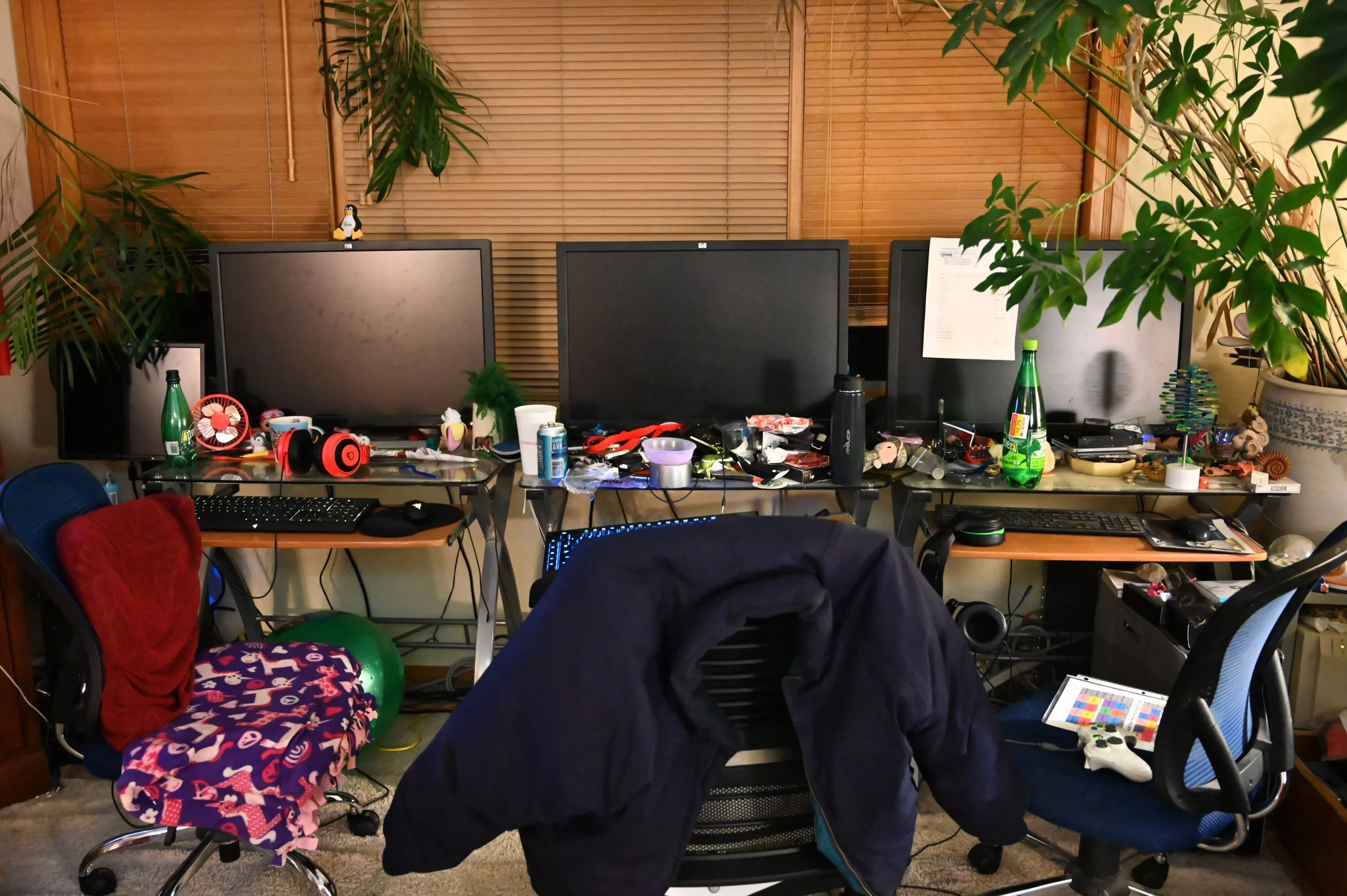 Wren Murzyn, "The Game of Life," 2019. "My family dynamic, being from a privileged aspect, revolves around technology. Coming home from work or school, someone's always on some piece of tech, watching the TV, playing on PCs, reading the phone, or wor