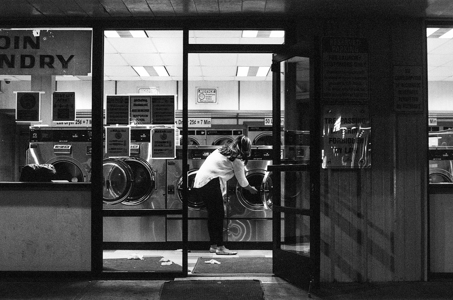 Frida Perez, "Never-Ending Cycle," 2021. To me, this photograph, in a way, relates to the pandemic; like doing laundry, life has gotten extremely repetitive. We do Zoom classes, eat, work, and if time permits, we have a second meal, get a few hours o