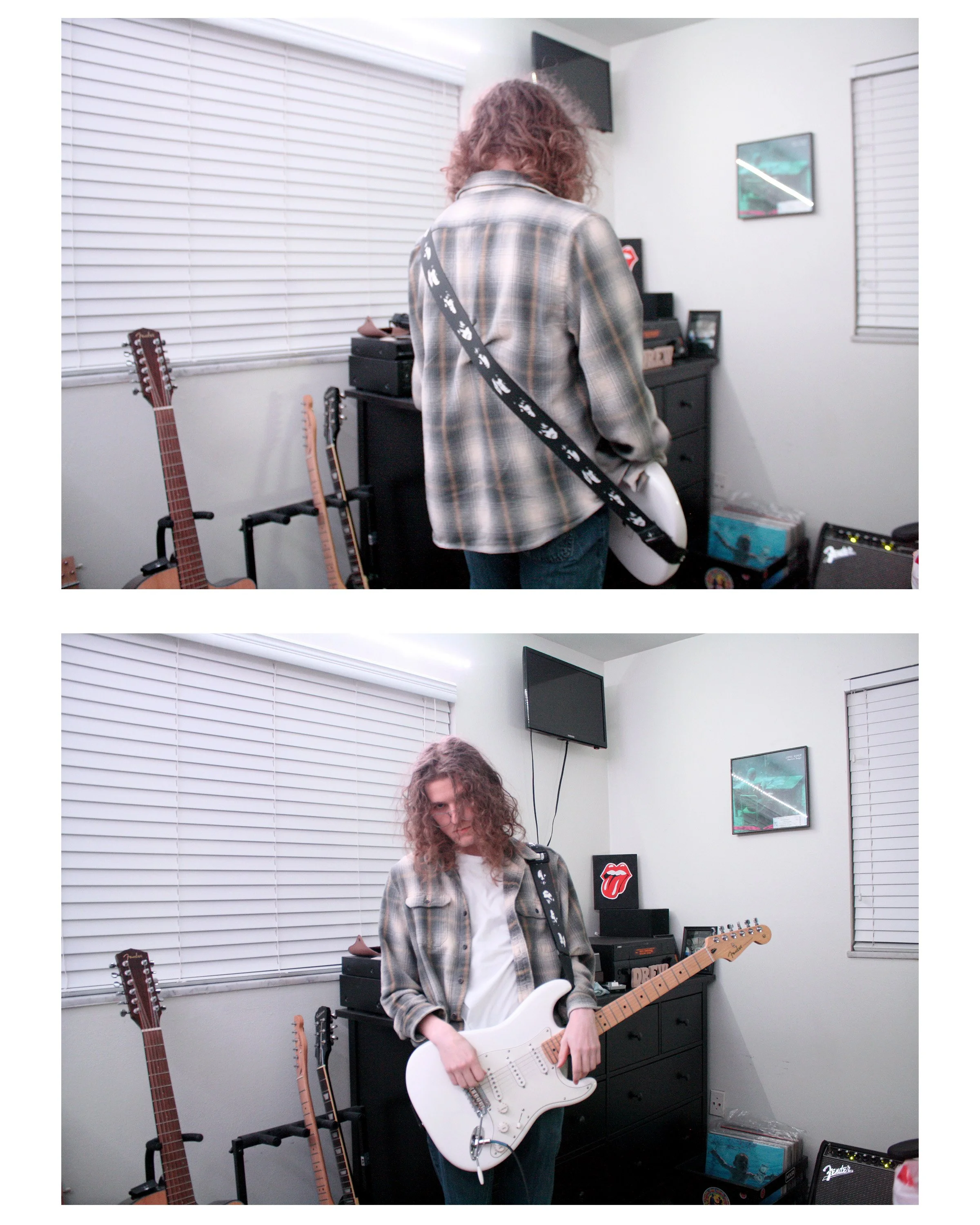 Drew Hahn, "Life Worth Missing," 2022.
This is how you can find me in my room most of the time—just playing. It’s part of my life and part of who I am, even if some people can’t stand it or think I’m wasting my time.