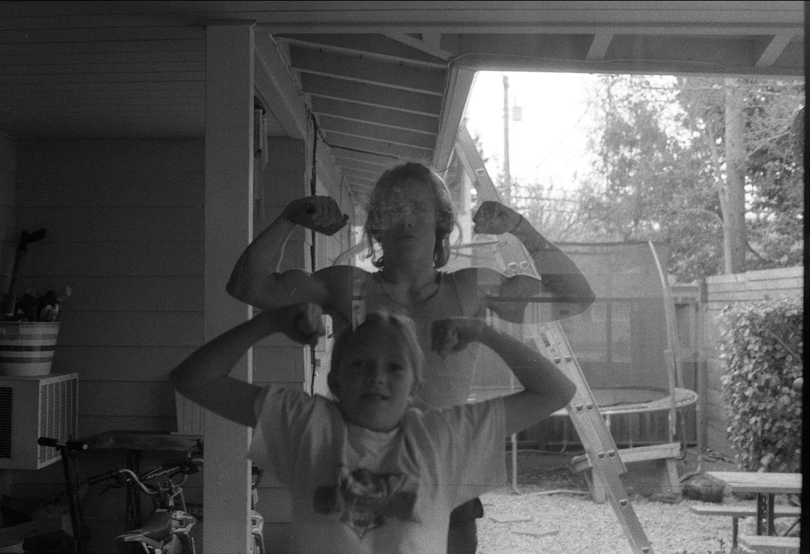 Violet Bowser, "Gaining Muscles," 2022.
My older brother, who is seventeen, has been playing football for almost a decade now. He works hard every day to achieve his dream, building skills to get scouted. Last year he fractured his ankle, ruining his