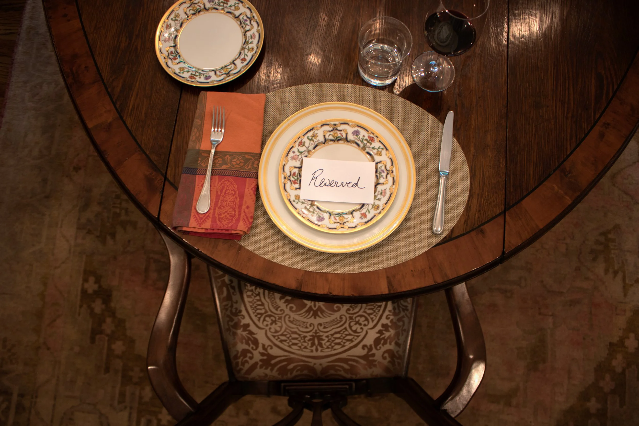 Ben Zeller, "Untitled," 2018. "We eagerly await the arrival of my mom from her seemingly never-ending work day and make sure nobody takes her special seat at the dinner table."