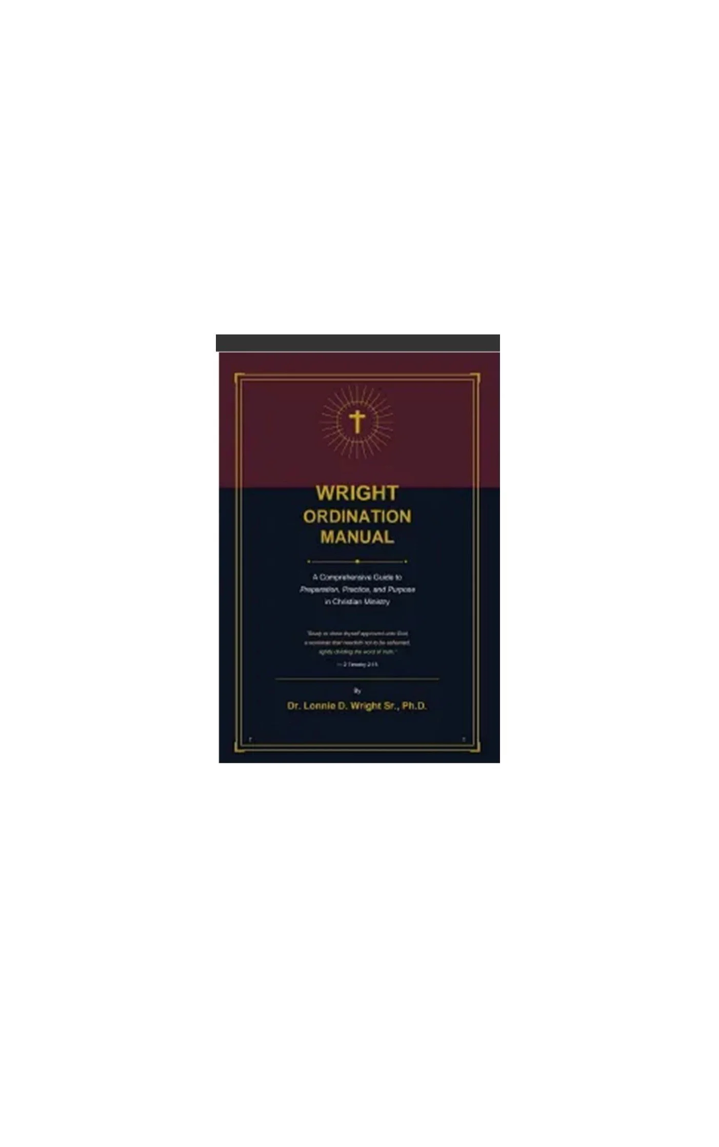Wright Ordination Manual