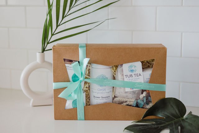 Seren retreat wellness box packaged