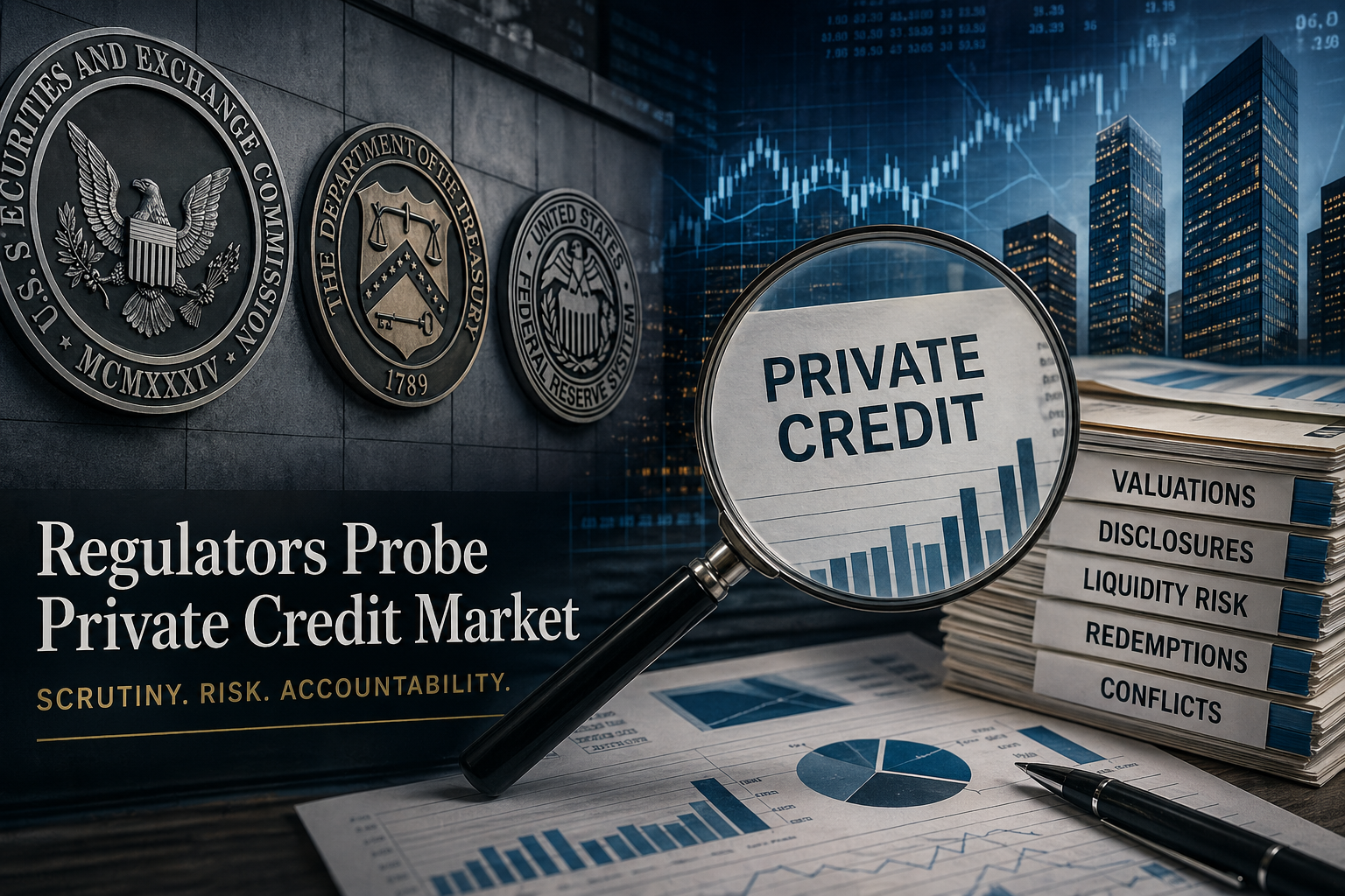 U.S. Regulators Intensify Scrutiny of Private Credit Markets Amid Liquidity and Valuation Concerns

