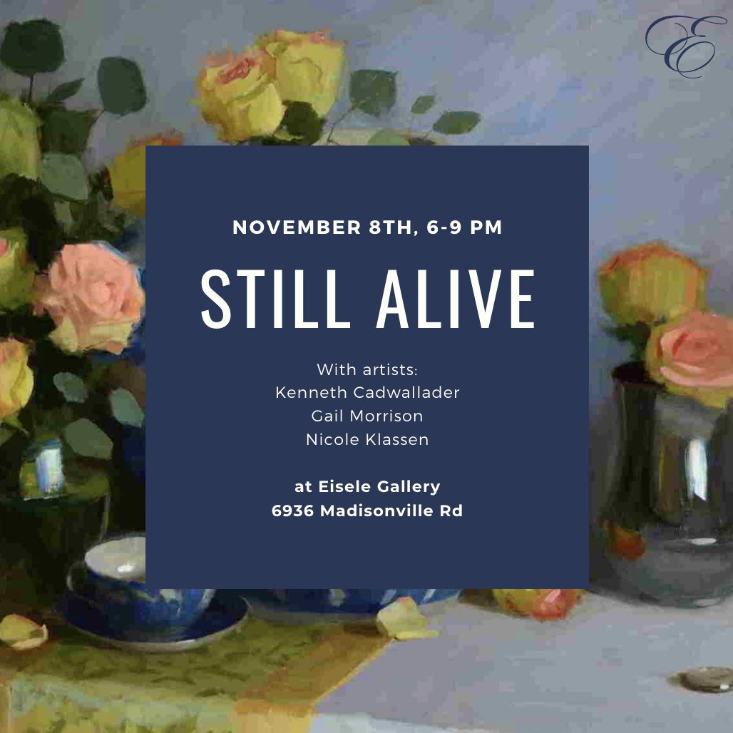 Join us this Friday to celebrate these still life artists. All are welcome🤩