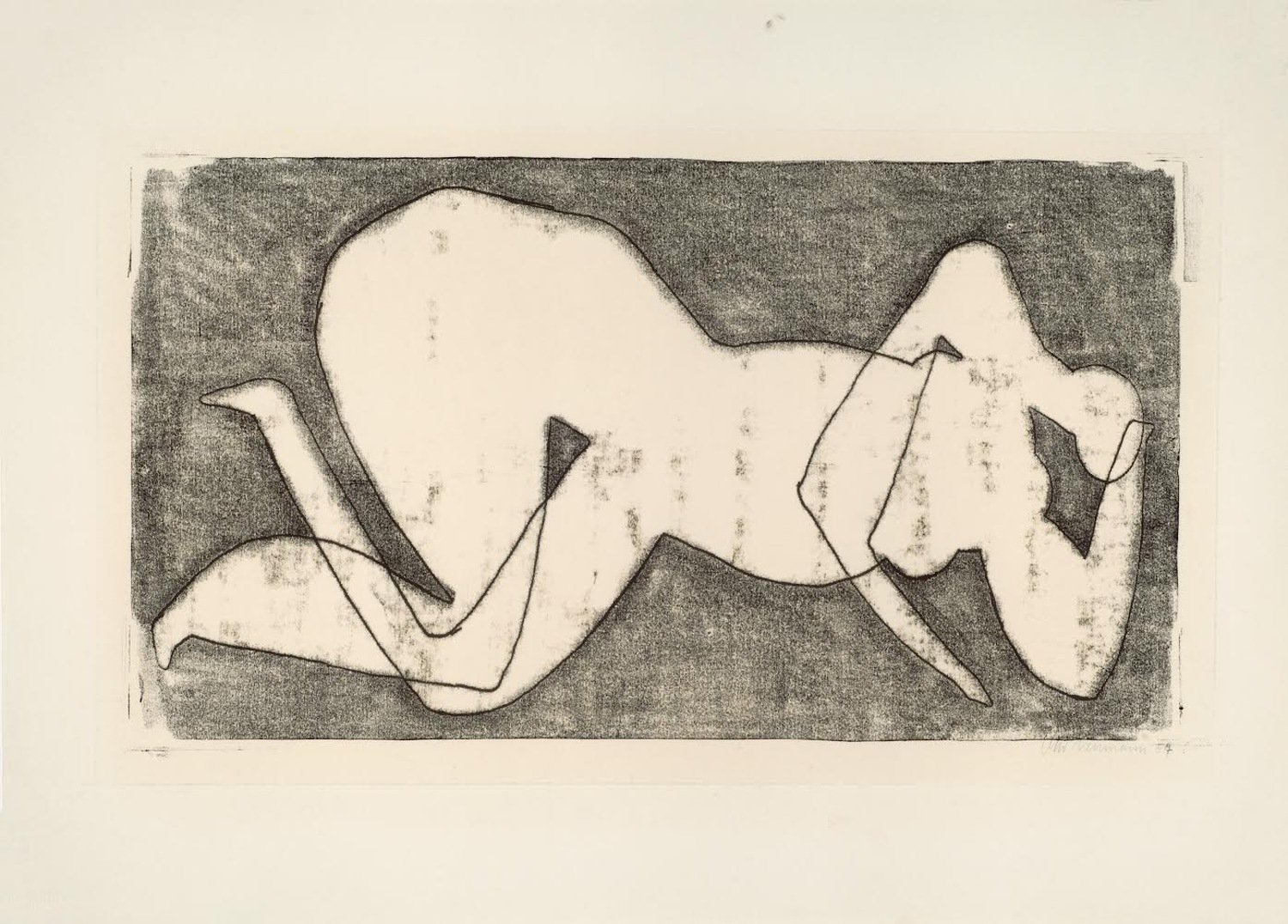 Otto Neumann - Untitled, 1959