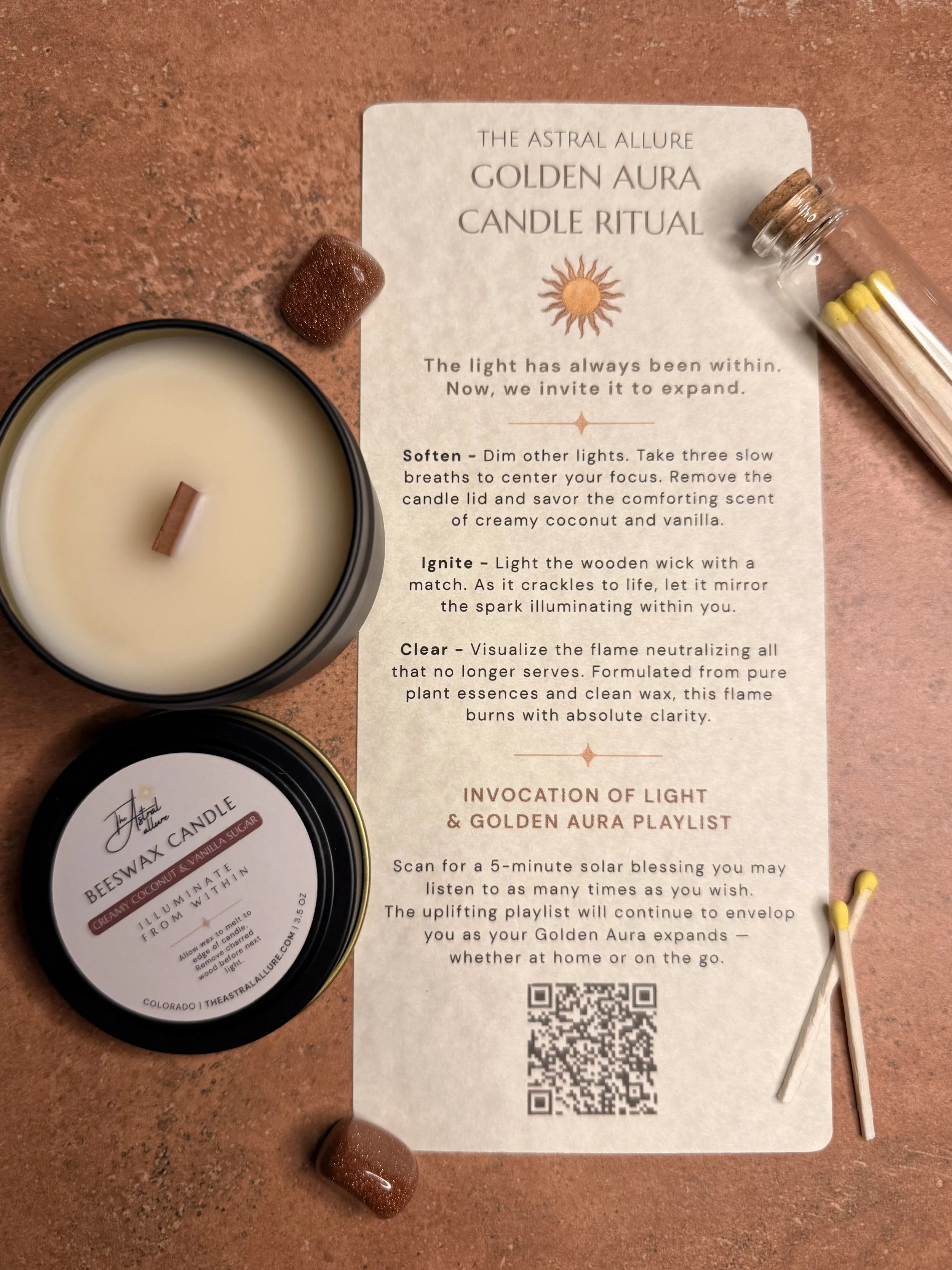 The Golden Aura Candle Ritual