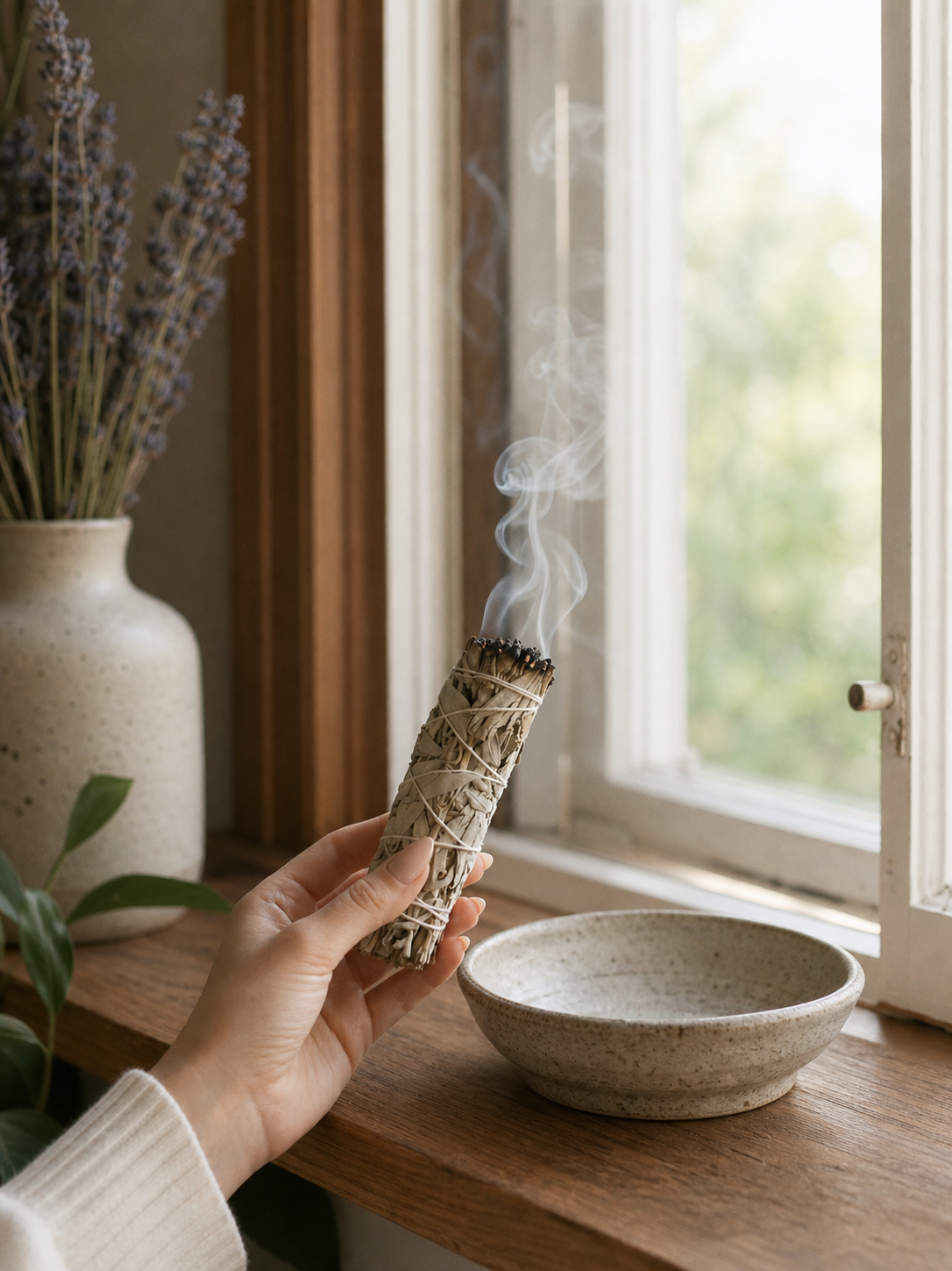 White sage home cleansing ritual guide — The Astral Allure