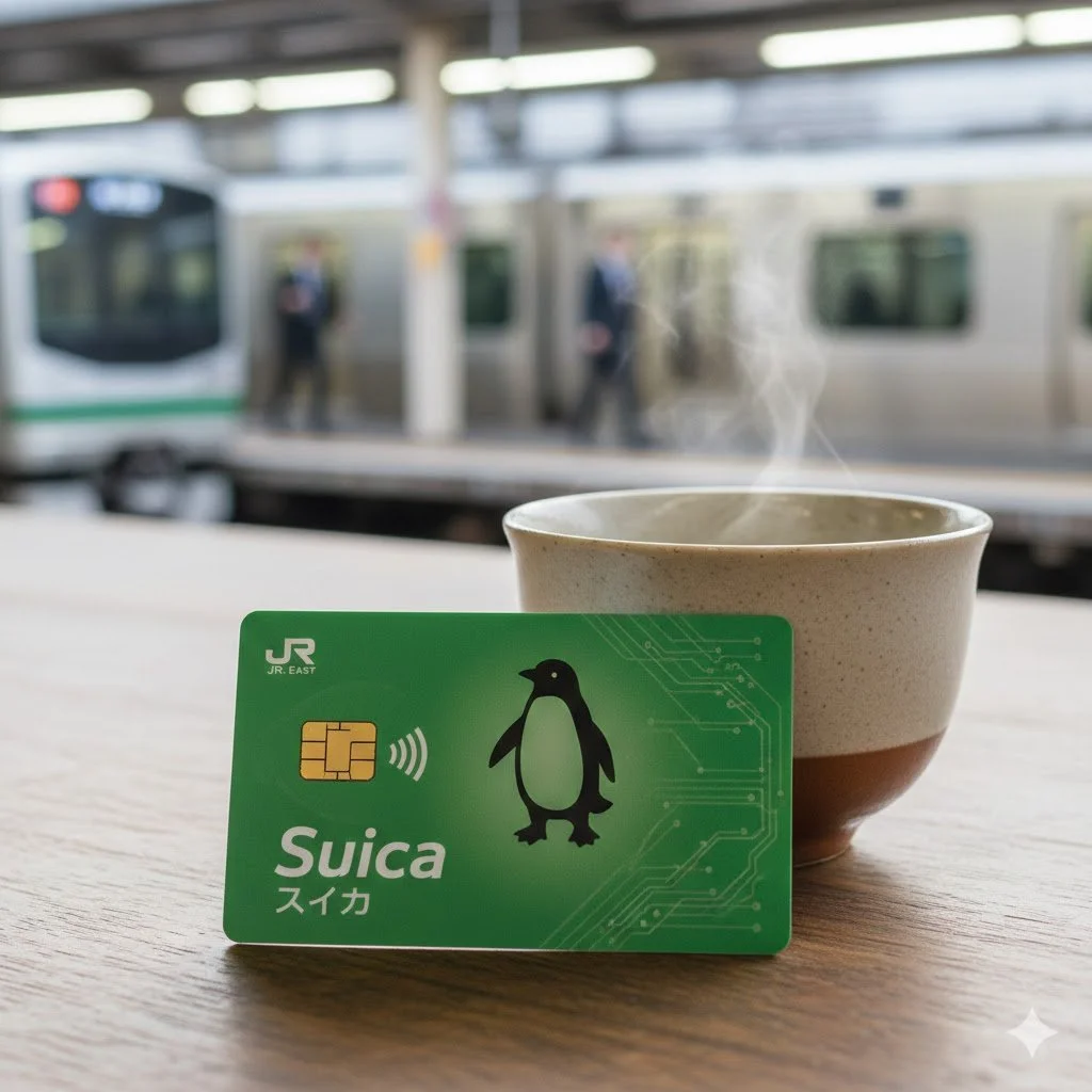 Suica Card for Trains Busses Vending Machines