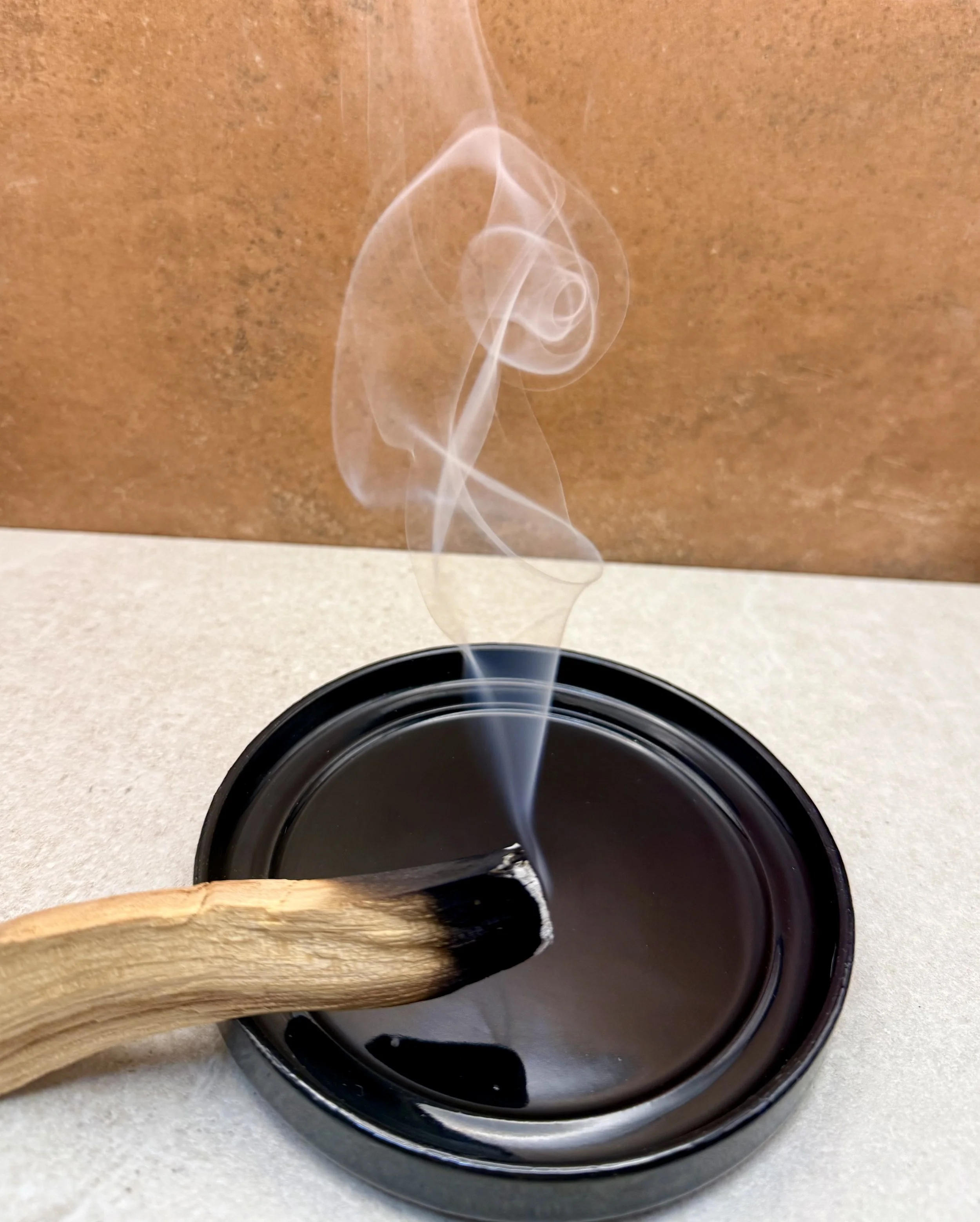 Ethically Sourced Palo Santo Sacred Smoke Fire Proof Dish.jpg