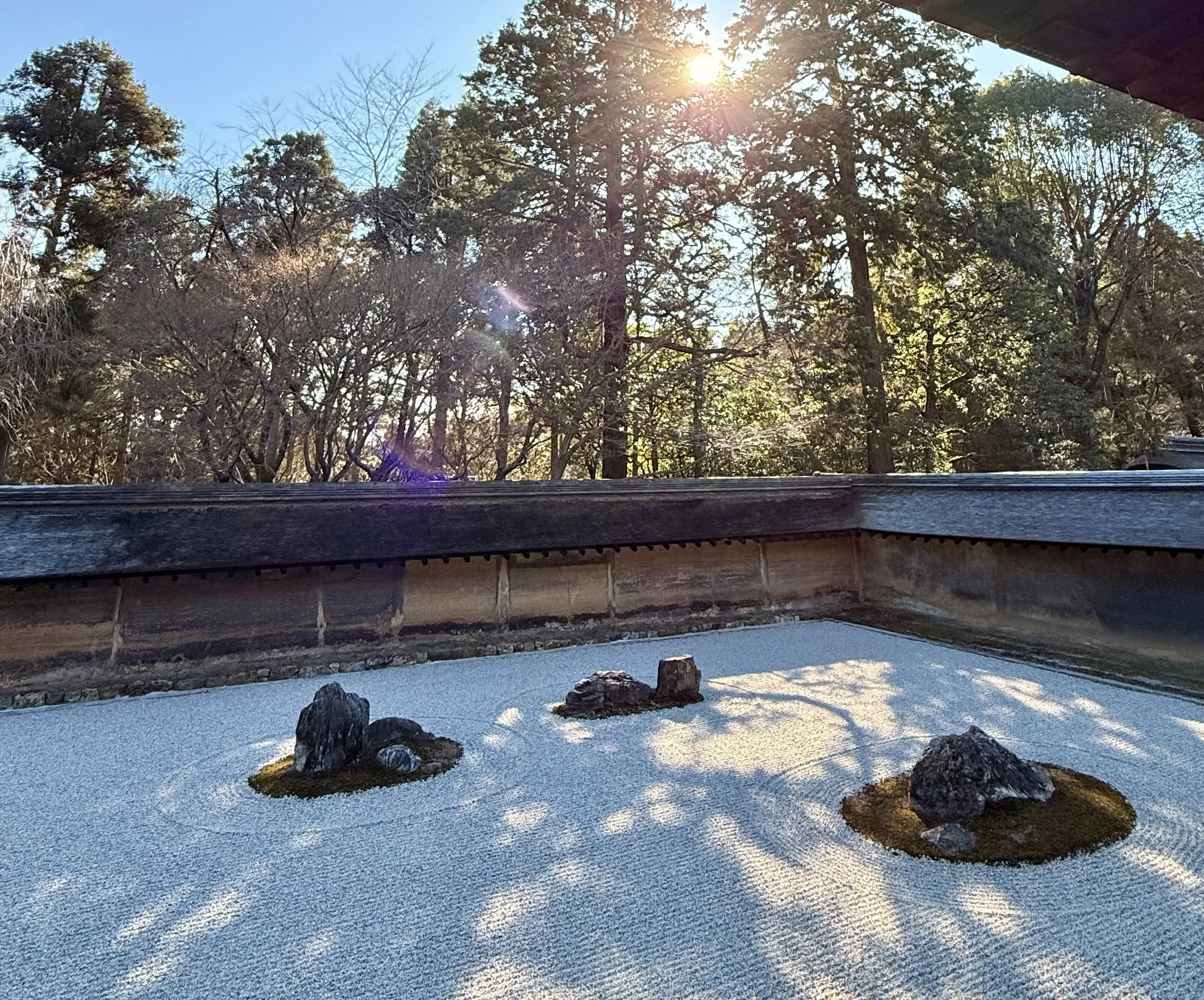Ryoan-ji Zen Garden Kyoto Japan