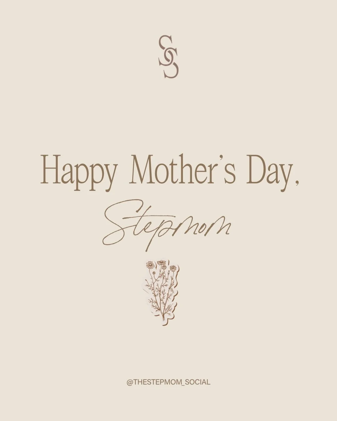 Sending you love today. Mother&rsquo;s Day can bring up lots of complicated and painful feelings. Today doesn&rsquo;t always have to be a big celebration, it can also be a day you focus on nurturing your tender feelings 🤍. #stepmomsupport #stepmomlo