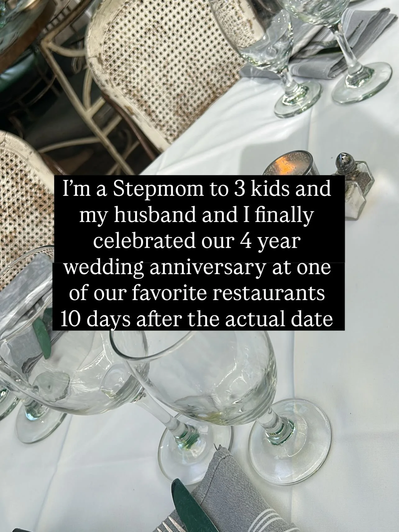 Being a Stepmom means sometimes our celebrations don&rsquo;t correlate with the date on the calendar. Between custody schedules, sports schedules, and school schedules we celebrate when we can.

So we stay flexible, and figure out how to make things 