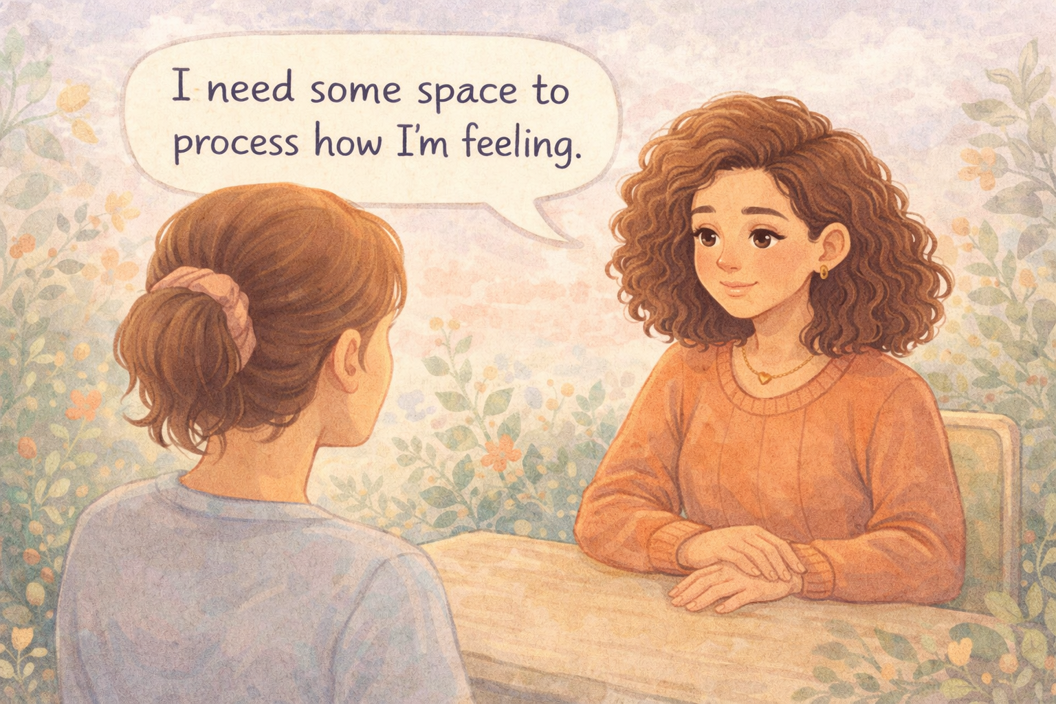 mindful conversation about emotional limits