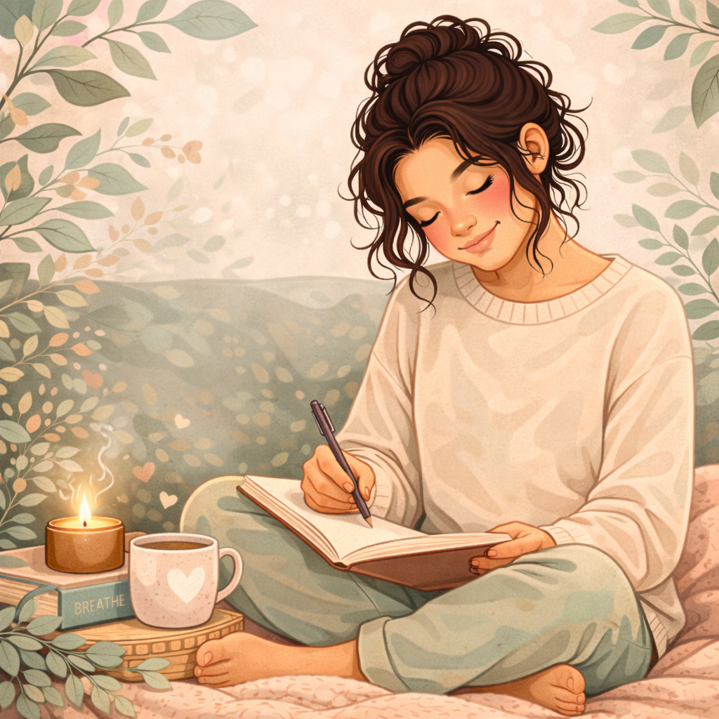 journaling to reduce self-criticism and overthinking
