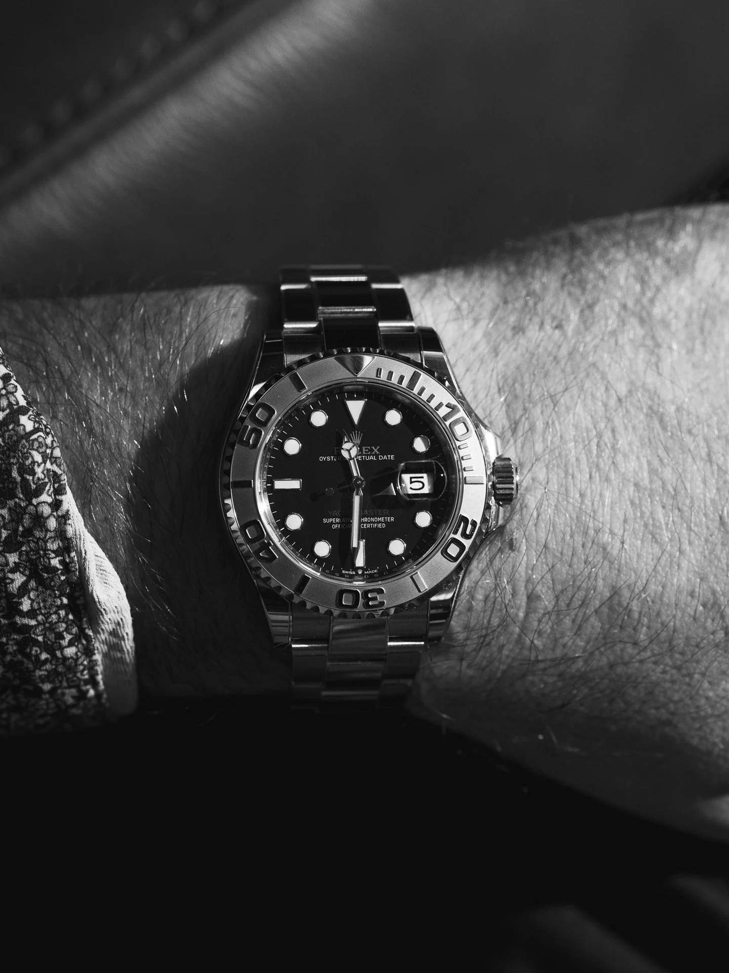 True luxury doesn't need color to make a statement.