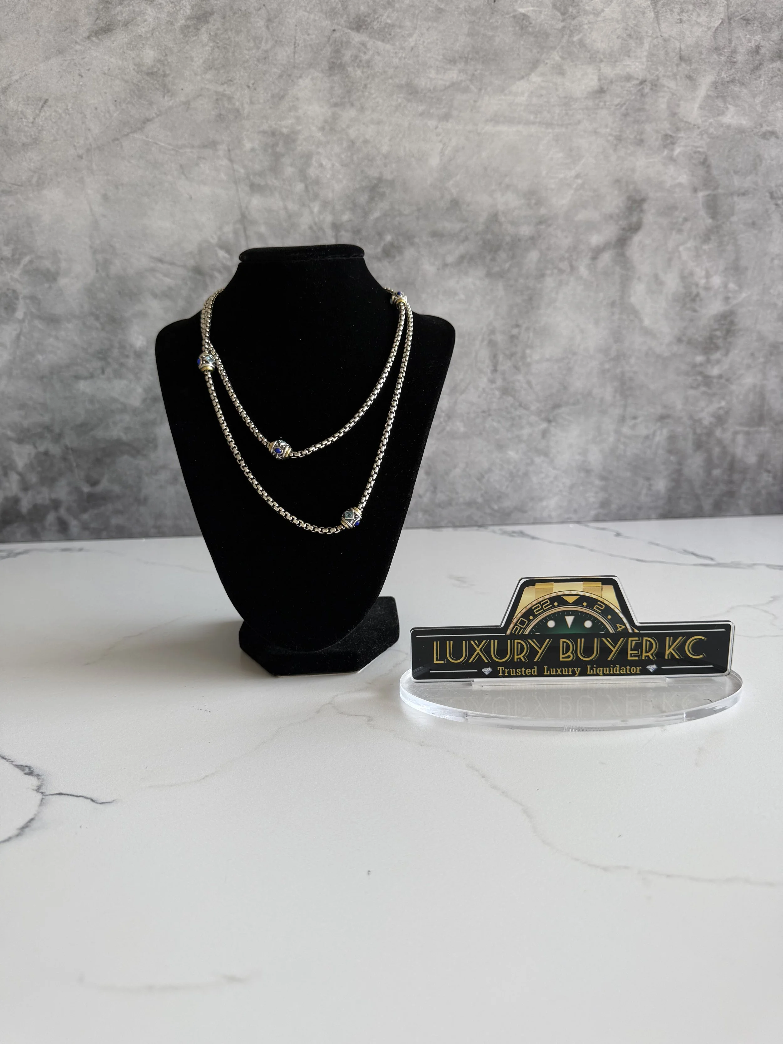 David Yurman Renaissance Station Necklace