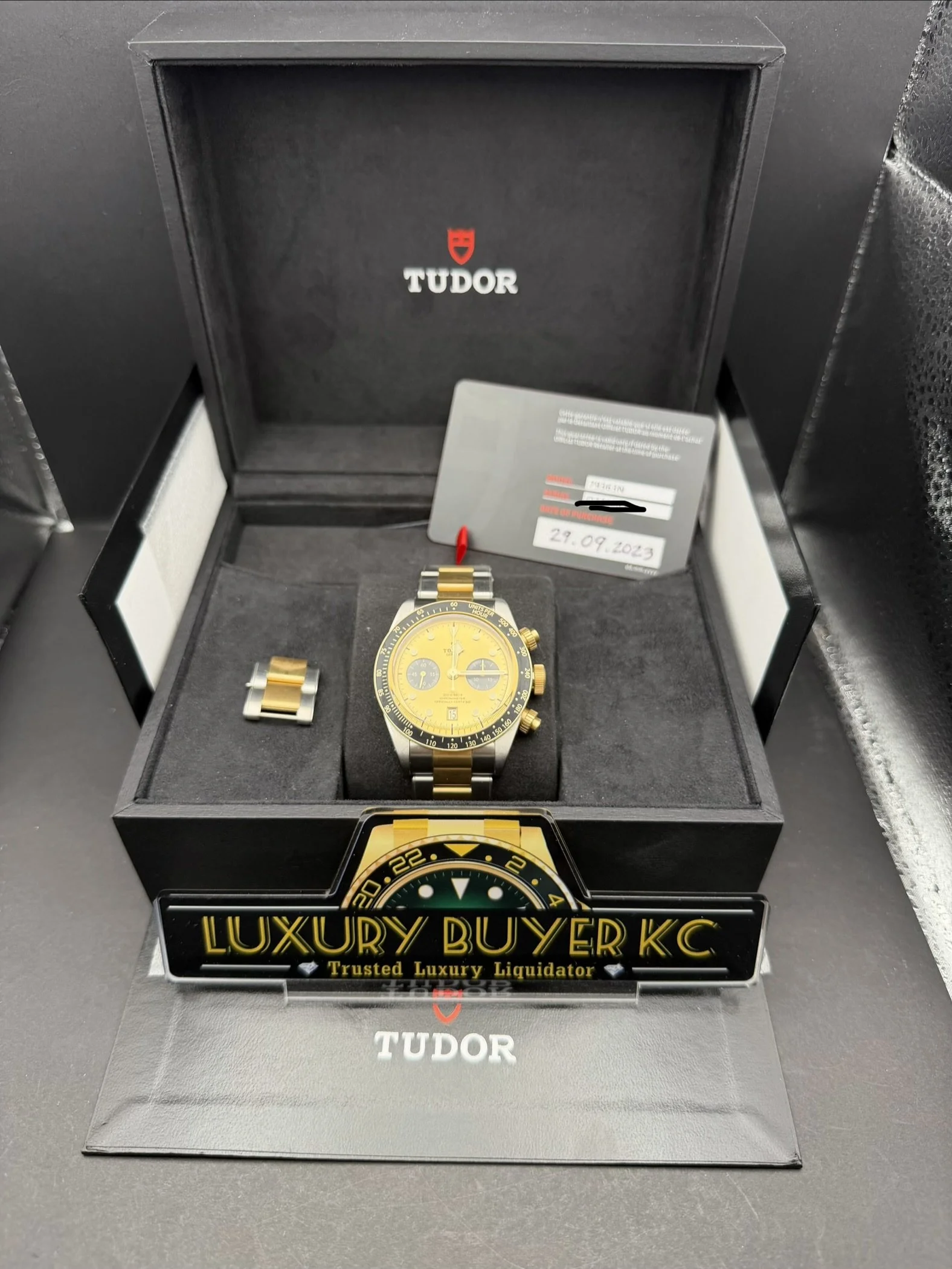 Tudor Black Bay Chrono S&G