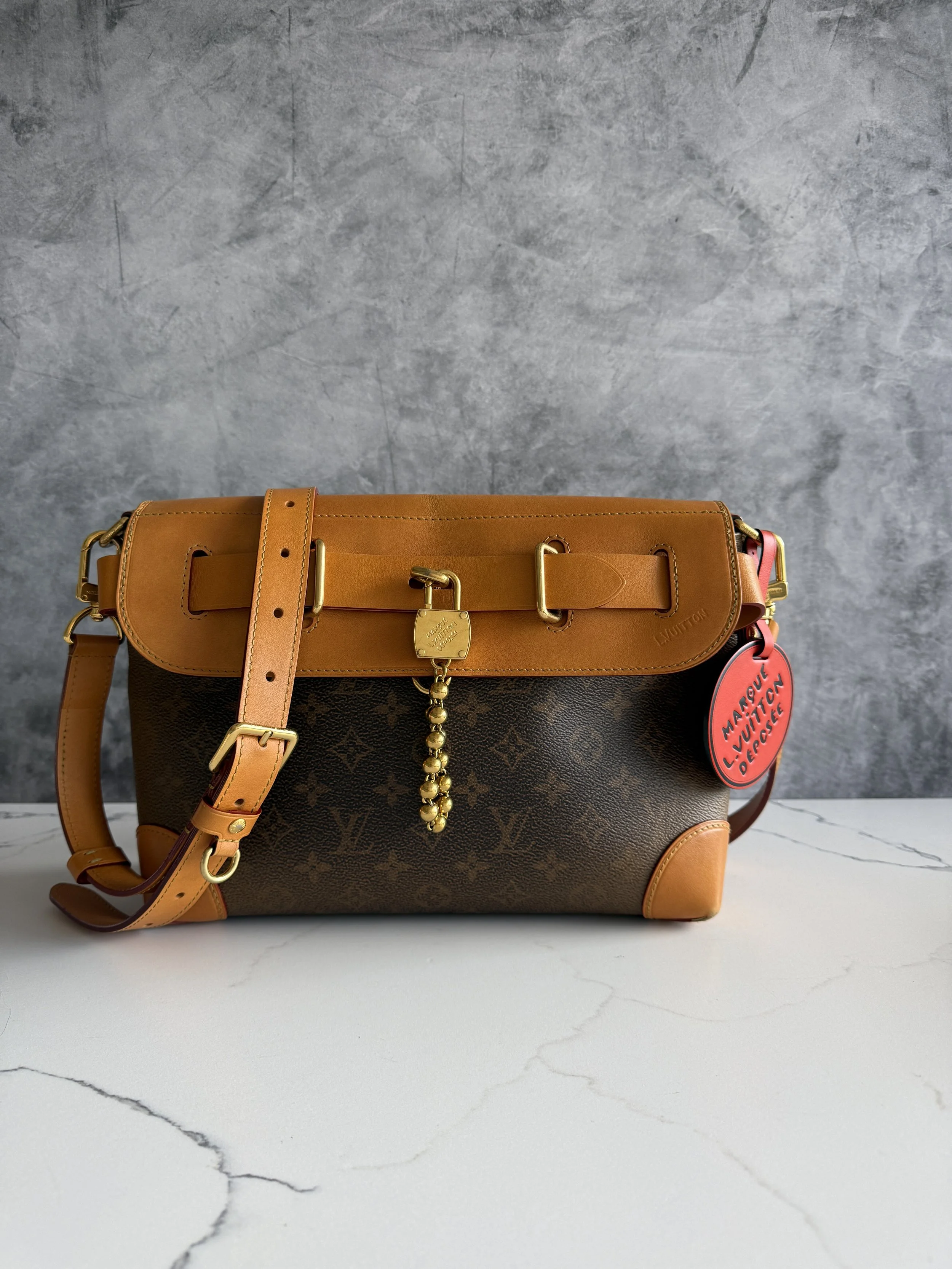 Louis Vuitton Steamer Crossbody Monogram Dust